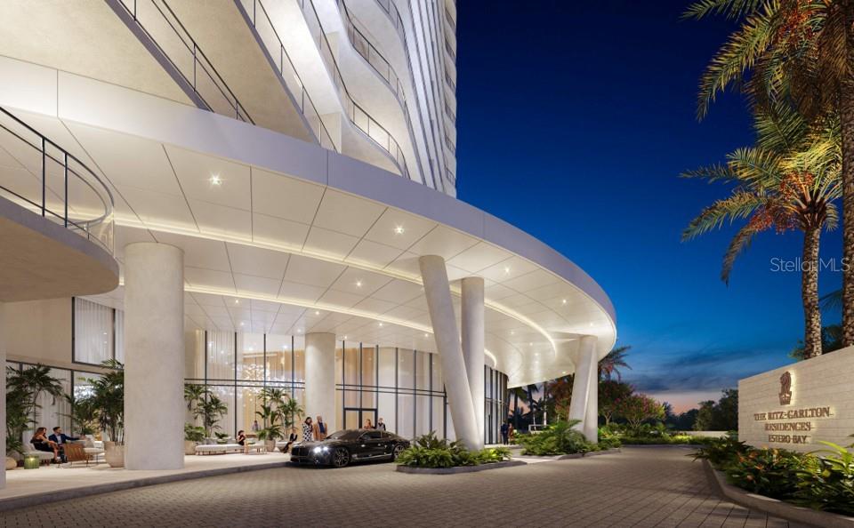 Virtually Staged. RARE & Brand NEW RITZ-Carlton residence at Saltleaf on Estero Bay, available for lease 6-12 months, or longer. The NEW Building JUST OPENED May 2026 with 5 star dining & all the amenities you would expect at a RITZ property.  Tours available with a CONFIRMED APPOINTMENT IN ADVANCE!  Now that the building is OPEN, NEW interior photos have been added to show this fabulous residence & it's upgrades!!  Unique opportunity to lease & use your furnishings until your NEW condo is ready!  Preferred stack with no other towers in your view. 
 Nestled along the serene shores of Estero Bay in Southwest Florida, situated within 500 acres of lush lands and unobstructed views of Estero Bay and the Gulf of Mexico. The Ritz-Carlton Residences, Estero Bay stands as a testament to luxury living at its finest. Stretching majestically across the waterfront, this unparalleled development will consist of two 22-story striking towers developed by London Bay Development Group. With a total of 224 residences, every detail has been meticulously crafted to provide the epitome of comfort and elegance. As you step into this exclusive enclave, you are greeted by a sense of tranquility and sophistication. Residents are treated to a myriad of amenities, including a sports simulator room, theater, teen and kids club, a luxurious beauty salon and spa, 24-hour concierge, bellman, and valet services. A wellness center with state-of-the-art fitness equipment, a yoga and Pilates studio, a private training section, and locker rooms with steam and sauna. Where indulgence and relaxation converge seamlessly. 3 pools to include a dedicated Lap Pool!  Enjoy direct access to Saltleaf featuring a 72-boat slip marina, a new 18-hole championship golf course, a 9-hole short course, tennis, pickleball, and a 5-star restaurant. Enjoy the Sunset Lounge, private dining room, and daily continental breakfast at the Sports and News Cafe. Experience waterfront living at its finest, where every sunset marks the beginning of another unforgettable day in paradise where luxury meets coastal splendor.
This BRAND NEW & NEVER OCCUPIED residence features top line Italkraft custom closet package in the owners suite closet also ($50,000 value).
