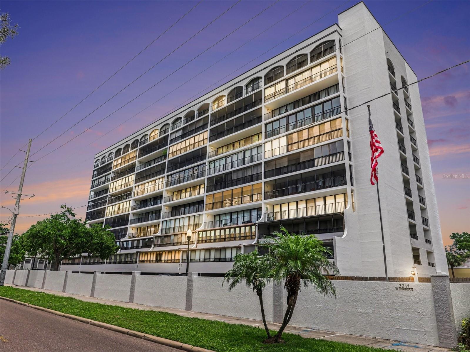 Live, work, and play in the heart of South Tampa. Great location, neighboring Hyde Park Village, Soho, MidTown, Downtown Tampa, Channelside, and MacDill AFB. Beautiful South Tampa condo in Parkland Estates featuring an open concept floor plan, split bedrooms, and the lanai was closed in giving you a huge bonus room with large opening windows to enjoy the outdoors when things cool down. The space is bright, welcoming and ready to make your own. The kitchen is equipped granite countertops, under cabinet washer/dryer and plenty of cabinet space. There are tasteful built-in features in the dining area. The primary bedroom has a spacious bathroom with a walk-in closet. The unit comes with a covered, assigned parking space near the building and open parking for one additional vehicle. Parkland Estates is a gated community with security guard, video surveillance, fitness center, library, and community room with large bar for parties and entertaining. Water, sewer, trash, pest control, internet, Cable with HBO/showtime included with your rent! Call today to set up your private viewing! Typical Costs include HOA application fee $100, $65 Berkshire Hathaway application fee each adult over 18. $150 processing fee at time of acceptance and renewal or termination of lease.
