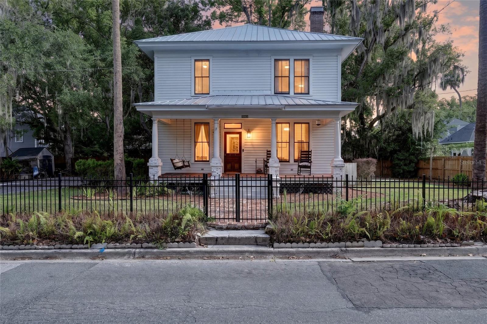 Nestled in the walkable, golf cart–friendly Historic District of downtown Ocala, this beautifully renovated home blends timeless character with modern conveniences. Boasting three bedrooms, one full bath and one half bath, it’s the perfect balance of era-appropriate detailing and contemporary upgrades. The interior is completely renovated with new wiring and plumbing, a stylish new kitchen with modern appliances, and updated fixtures and finishes throughout, while preserving charming historic accents. Located in a golf cart and walking-friendly neighborhood, the home is just a short stroll or ride to shops, dining, and major medical facilities, with central access to Ocala’s vibrant downtown scene and parks. The exterior and interior balance preserved architectural details—moldings, trim, and vintage touches.  The outdoor spaces are low-maintenance, with parking options available in a neighborhood known for its downtown charm.

This property presents a strong move-in-ready option with turnkey updates and modern conveniences, plus solid investment potential for buyers seeking a historic, character-filled home in a coveted area. If you’re looking for a downtown Ocala residence that honors its history while delivering contemporary practicality, this renovated 3BR/1.5BA charmer in the Historic District is worth a look.