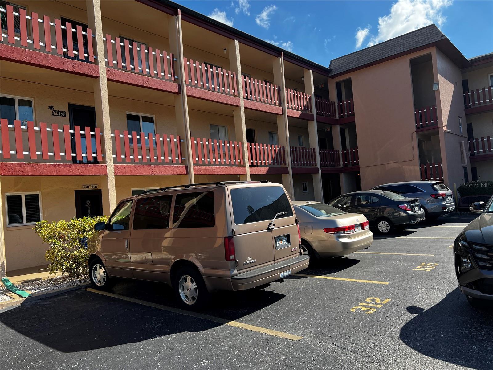 Super ground floor Bayshore on the Lake 55+ condo location with reserved parking space in front of unit. Affordably priced for year-round or seasonal residency. This two-bedroom, one bath condo awaits your dream to create and maximize its potential. The unit has fresh paint, a patio with new screens, and the kitchen features new countertops. Come finish out this adorable gem with your own style and imagination. Shopping and eateries are all in close proximity and it is just a short 15-20 minute drive to the beach. Amenities of the community are many. 

There is a new community sitting area within a few feet of the front door. Clubhouse, BBQ areas, Heated pool, Lakefront observing deck and laundry facilities on premises.