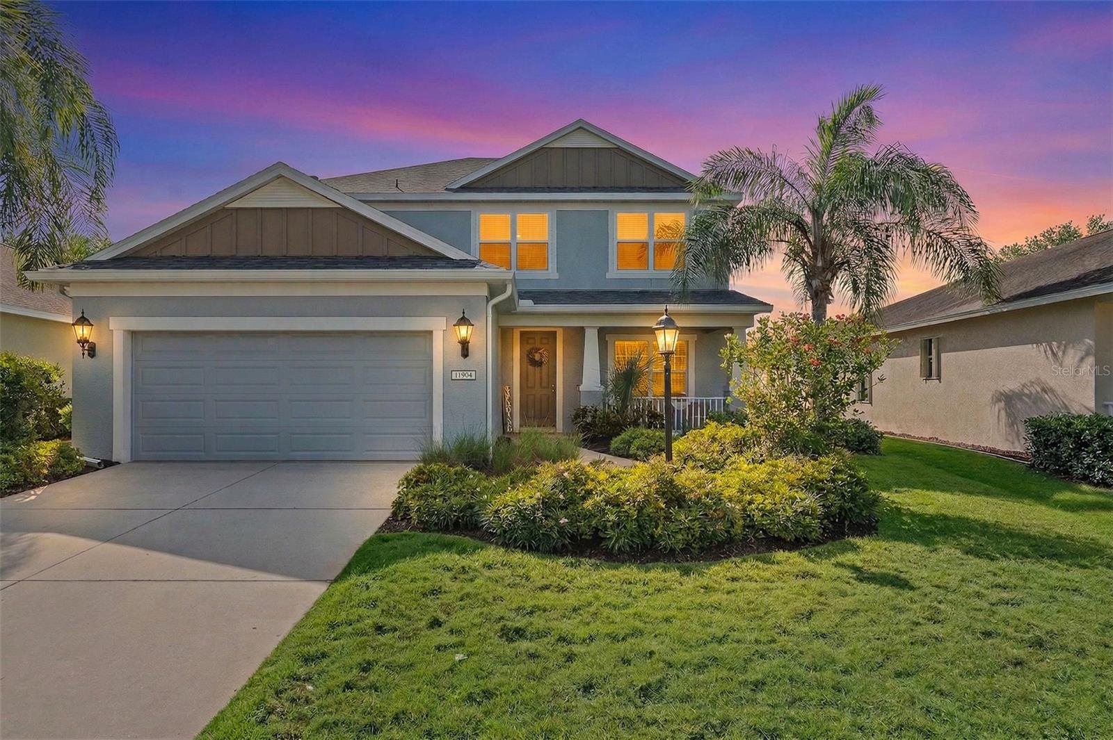 **25K PRICE IMPROVEMENT** Located in the highly sought-after Central Park neighborhood of Lakewood Ranch this beautifully maintained 4-bedroom, den, loft, 2.5-bath POOL Home offers the perfect blend of comfort, style, and peace of mind. With approximately 2,600 square feet under air, this thoughtfully designed two-story residence showcases an open and functional floor plan ideal for both everyday living and entertaining.

Enjoy serene pond views from the screened lanai and private pool, creating a relaxing outdoor retreat with no rear neighbors. The spacious main living area flows seamlessly into the kitchen and dining spaces, allowing for easy connection with family and guests. The kitchen features abundant cabinetry, granite countertops, stainless steel appliances, and a convenient breakfast bar.

The versatile floor plan includes a first-floor den, ideal for a home office or flex space, while the upstairs loft provides an additional living area perfect for a media room, playroom, or quiet retreat. The primary suite offers generous space, walk-in closets, and a well-appointed en-suite bath. Three additional bedrooms provide comfortable accommodations for family or guests.

MAJOR UPDATES provide exceptional value and peace of mind, including a NEW ROOF (2024), NEW AC SYSTEM (2022), 13 BRAND-NEW IMPACT WINDOWS, and HURRICANE SHUTTERS for the remaining openings, BRAND NEW CARPET (2026). Both the Interior and Exterior have been recently painted, and there is a fresh epoxy garage floor all giving the home a fresh, move-in ready feel. Located within a natural gas community, homeowners enjoy energy-efficient features and modern convenience with the lanai ready with a hook up for your gas grill.  

Central Park residents enjoy outstanding amenities including a 10-acre community park featuring a splash pad, playground, sports fields, dog park, pavilion, walking paths, and sidewalks throughout the neighborhood. The location offers convenient access to top-rated schools, shopping, dining, medical facilities, and everything Lakewood Ranch is known for.

This is Lakefront Living, thoughtfully designed and Move-in Ready, in one of the area's most desirable master-planned communities.