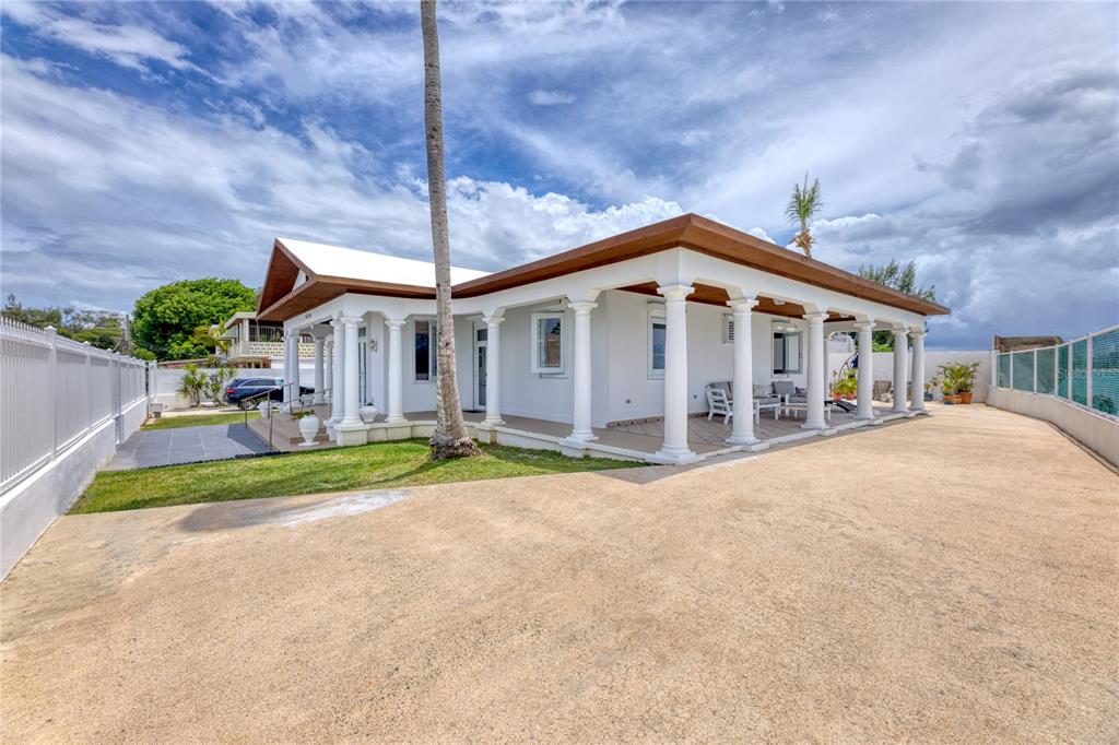 One-of-a-kind Caribbean villa with full ocean-frontage in the gated community of Punta las Marias. This classic bungalow-style property has been owned by the same family for almost 100 years.  

Fully renovated in 2020 with an open floorplan and all the modern amenities you would expect in an elegant seaside residence. Indoor/outdoor living is highlighted by wrap-around porches, expansive terrace with plunge-pool/Jacuzzi, outdoor bar, BBQ and separate guest house.  Full power generator and newly installed storm shutters with individual remote controls also serve to enhance the home.

The villa is built around a central courtyard which provides a stunning view of the sky from inside your home. Seaside terraces provide full oceanfront views, including spectacular sunsets with the dynamic  community of Condado Beach as the backdrop.  Perfect for entertaining or lounging.

Punta las Marias is one of San Juan's premier gated communities with controlled access and night-time security patrol.  Located between Ocean Park and Isla Verde, there are restaurants, shops and a pharmacy at the end of the block along with easy access to highways and public transportation.

Properties like this rarely come to market.

Monthly HOA: $100.

Showings by appointment only.