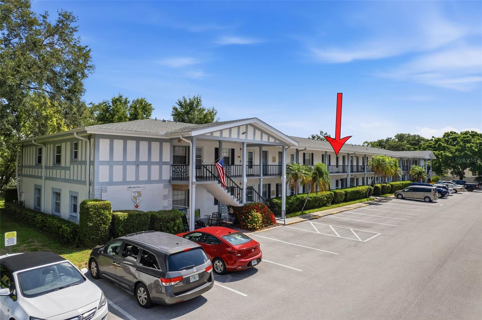 Welcome to this charming 2-bedroom, 2-bathroom condo in the heart of vibrant Dunedin! Located just minutes from the quaint shops, restaurants, breweries, and waterfront parks of downtown Dunedin, this second-floor residence in the desirable 55+ Douglas Arms community offers the relaxed Florida lifestyle you've been dreaming of.

Enjoy beautifully maintained grounds, a heated community pool, and an active clubhouse where neighbors gather for cards, crafts, and social events. Start your mornings with coffee in the bright Florida room, an ideal space for relaxing, reading, entertaining guests, or simply enjoying the Florida sunshine.

Inside, you'll find a spacious and functional floor plan featuring open living and dining areas that create a warm and inviting atmosphere. The split-bedroom layout offers privacy and comfort, making it perfect for both full-time residents and seasonal snowbirds.

Convenient laundry facilities are located nearby, adding to the ease of everyday living.

Douglas Arms is a well-maintained, peaceful community with a no-pet and no-rental policy, helping preserve its quiet residential atmosphere. Douglas Arms is a no-pet, no-rental community

If you're looking for an affordable opportunity to enjoy all that Dunedin lifestyle, from the world-famous Pinellas Trail to nearby beaches and year-round events, this condo is a must-see. Schedule your showing today and discover your new Florida home!