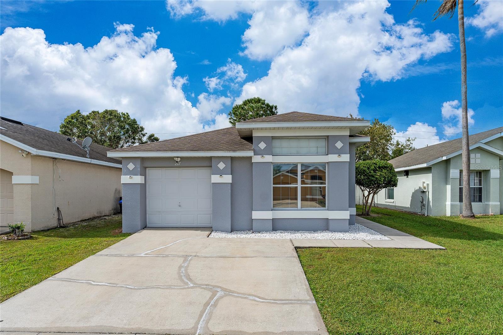 Welcome to this beautifully maintained 3-bedroom, 2-bathroom home in the Greenpointe community of Meadow Woods! This is the one you've been waiting for, well maintained over the years, giving you true peace of mind from day one. The A/C system was replaced in 2023, both bathrooms have been fully renovated, and the home features updated flooring throughout, fresh interior and exterior paint, and a gorgeous paved patio out back. A partial new fence was also added, and the roof was replaced back in 2014.
Ideally located with easy access to the Florida Turnpike and SR-417, this home offers a quick commute to Orlando International Airport, Lake Nona Medical City, and the Orlando VA Medical Center, plus shopping, dining, and Orlando's world-famous attractions. Don't miss the opportunity to own a home in one of Orlando's most convenient locations.