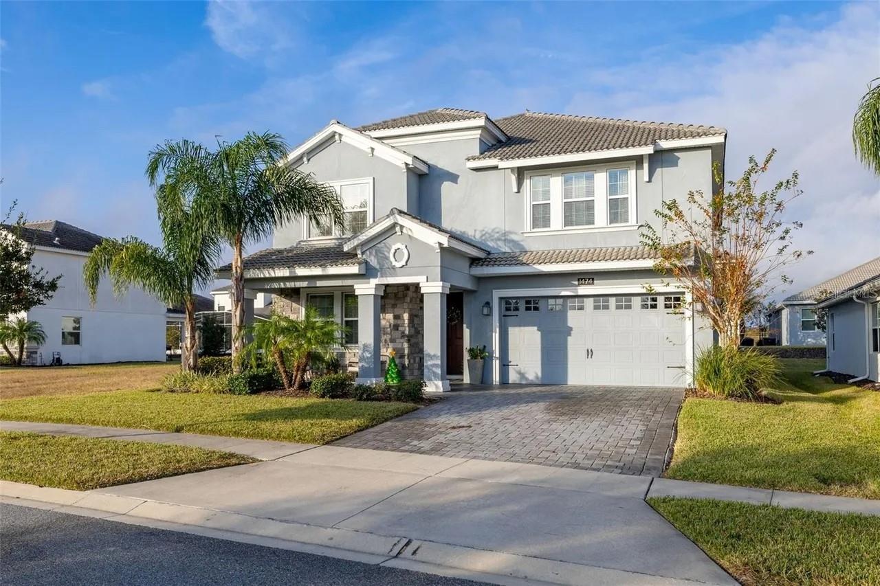 Welcome to luxury resort-style living in the highly sought-after ChampionsGate community! This stunning 5-bedroom, 4.5-bathroom golf villa offers the perfect combination of elegance, comfort, and an unbeatable lifestyle. Designed with an open-concept floor plan, the home features spacious living and dining areas, a beautifully appointed gourmet kitchen with premium appliances, and high-end finishes throughout. Two spacious primary suites provide exceptional flexibility for multi-generational living or hosting guests, while the spa-inspired primary bath offers dual vanities, a soaking tub, and a separate walk-in shower.

Step outside to enjoy the beautifully maintained outdoor living space, perfect for relaxing or entertaining. Ownership includes a golf membership and access to ChampionsGate’s incredible resort amenities, including a championship golf course, resort-style pools, lazy river, water slides, splash pad, fitness center, theater, game room, tiki bar, and clubhouse. The HOA also covers lawn maintenance, irrigation, cable TV, internet, and includes a $900 annual food and beverage credit at the members-only restaurant, allowing you to enjoy a truly maintenance-free lifestyle.

Now offered at an exceptional price for a quick sale, this is one of the best opportunities to own a luxury home in ChampionsGate. Whether you’re searching for a primary residence, vacation retreat, or investment property, this home delivers outstanding value in one of Central Florida’s premier golf resort communities. Conveniently located just minutes from Disney, major highways, shopping, dining, and Orlando’s world-famous attractions. Schedule your private showing today and discover everything this remarkable home has available.