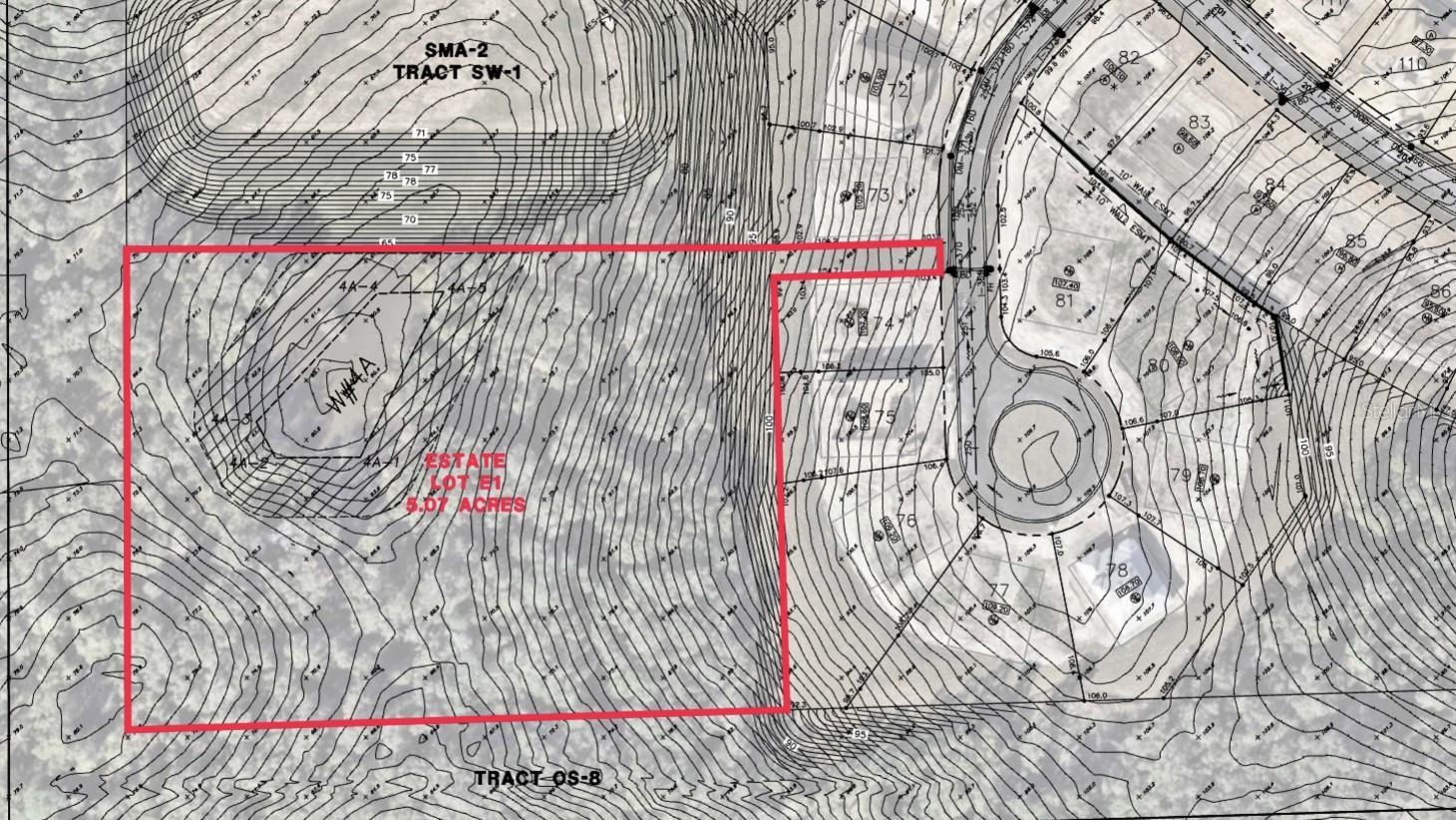 FOOTHILLS OF MOUNT DORA PHASE 4 - 1C - Land
