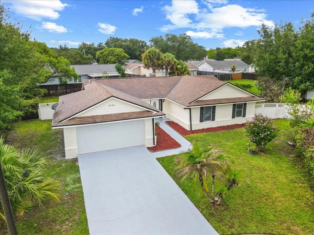 Welcome to 4768 Crossbow Ct, Orlando, FL 32829—a beautifully renovated, move-in-ready 4-bedroom, 2-bath pool home situated on an oversized 0.27-acre lot with NO HOA.
From the moment you arrive, you'll appreciate the fresh interior and exterior paint, modern updates, and inviting curb appeal. Inside, the stunning new kitchen is the heart of the home, featuring elegant granite countertops, brand-new stainless steel appliances, and ample space for cooking and entertaining. Both bathrooms have been completely remodeled with stylish finishes, creating a fresh, contemporary feel throughout.
The home also features an oversized 2-car garage with finished floors, providing a clean, versatile space for parking, storage, or a workshop area.
The spacious primary suite offers a private retreat with an oversized walk-in closet and sliding glass doors that open directly to the patio and beautifully resurfaced pool—your own backyard oasis for relaxing, entertaining, and enjoying Florida’s year-round sunshine.
Adding even more living space is the approximately 300-square-foot screened porch, complete with finished flooring, making it the perfect spot for outdoor dining, morning coffee, entertaining guests, or simply relaxing in comfort.
This home also offers valuable peace of mind with major improvements already completed, including a new roof (2016) and a full home repipe (2022), helping reduce future maintenance concerns.
Perfectly located just minutes from Orlando International Airport, major highways, shopping, dining, parks, and everyday conveniences, this property combines an unbeatable location with the flexibility and freedom of no HOA fees or restrictions.
Whether you're searching for your forever home, a Florida retreat, or an investment opportunity, 4768 Crossbow Ct delivers the space, updates, and lifestyle today’s buyers are looking for. Schedule your private showing today—this exceptional home is ready to impress.