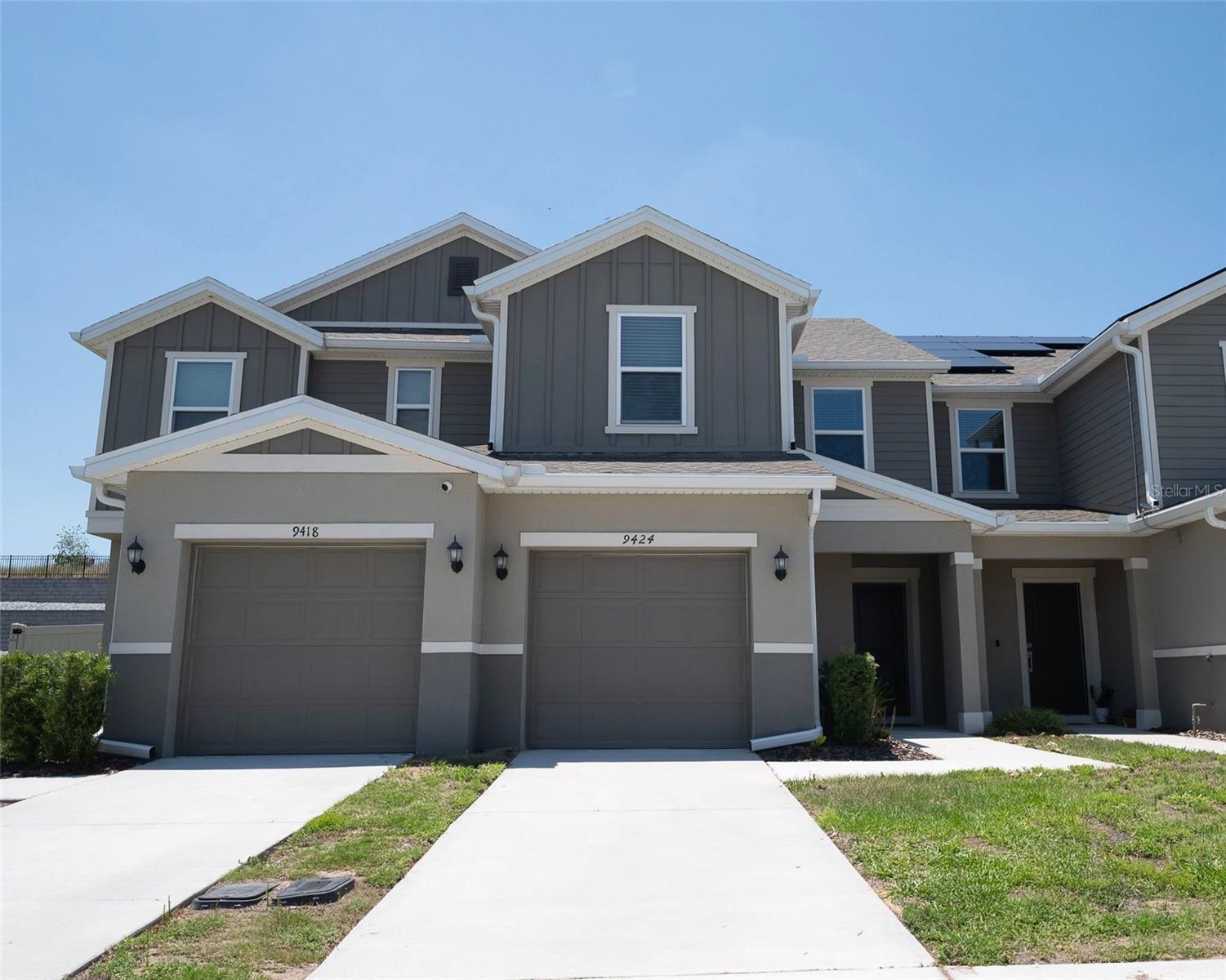 Discover the perfect blend of style, comfort, and convenience in this stunning 2024 townhome! This move-in-ready home offers 3 bedrooms, 2.5 bathrooms, and 1,556 sq. ft. of thoughtfully designed living space. The open-concept layout features a modern kitchen with elegant finishes, spacious living and dining areas, and abundant natural light throughout. Upstairs, you’ll find a generous primary suite with a walk-in closet and private bath, plus two additional bedrooms and a full bathroom. Enjoy a private patio, attached garage, and the benefits of low-maintenance living. Ideally located in a desirable Davenport community with easy access to major highways, shopping, dining, golf, and Central Florida’s world-famous attractions. Whether you’re searching for your primary residence, a vacation getaway, or an excellent investment opportunity, this beautiful home is ready to impress!