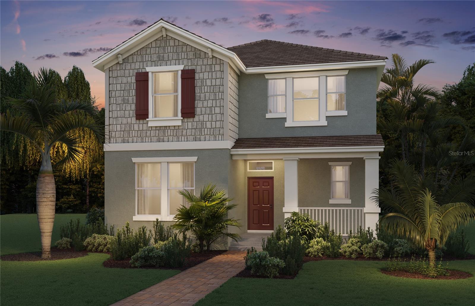 Under Construction. In the Waterleigh Community, The Clearden is a 4 bedroom/3.5 bath home with the master bedroom, 2 guest bedrooms, and a loft area upstairs. There is also a guest suite downstairs. The upstairs master bathroom features double sink with granite tops and a large walk in closet. The kitchen features stainless steel appliances, granite counter tops and opens to the large family room.  All of our homes feature the "Smart Home Package". Our Waterleigh community features 2 beautiful clubhouses with 2 resort style pools,2 fitness centers, putt-putt golf, beach volleyball, tennis, lake view BBQ/picnic area, dog-park and so much more. Come out and see all of our beautifully decorated models and view the community that is a “must see” in Winter Garden/Horizons West.

*Photos are of similar model but not that of exact house. Pictures, photographs, colors, features, and sizes are for illustration purposes only and will vary from the homes as built. Home and community information including pricing, included features, terms, availability and amenities are subject to change and prior sale at any time without notice or obligation. Please note that no representations or warranties are made regarding school districts or school assignments; you should conduct your own investigation regarding current and future schools and school boundaries.*