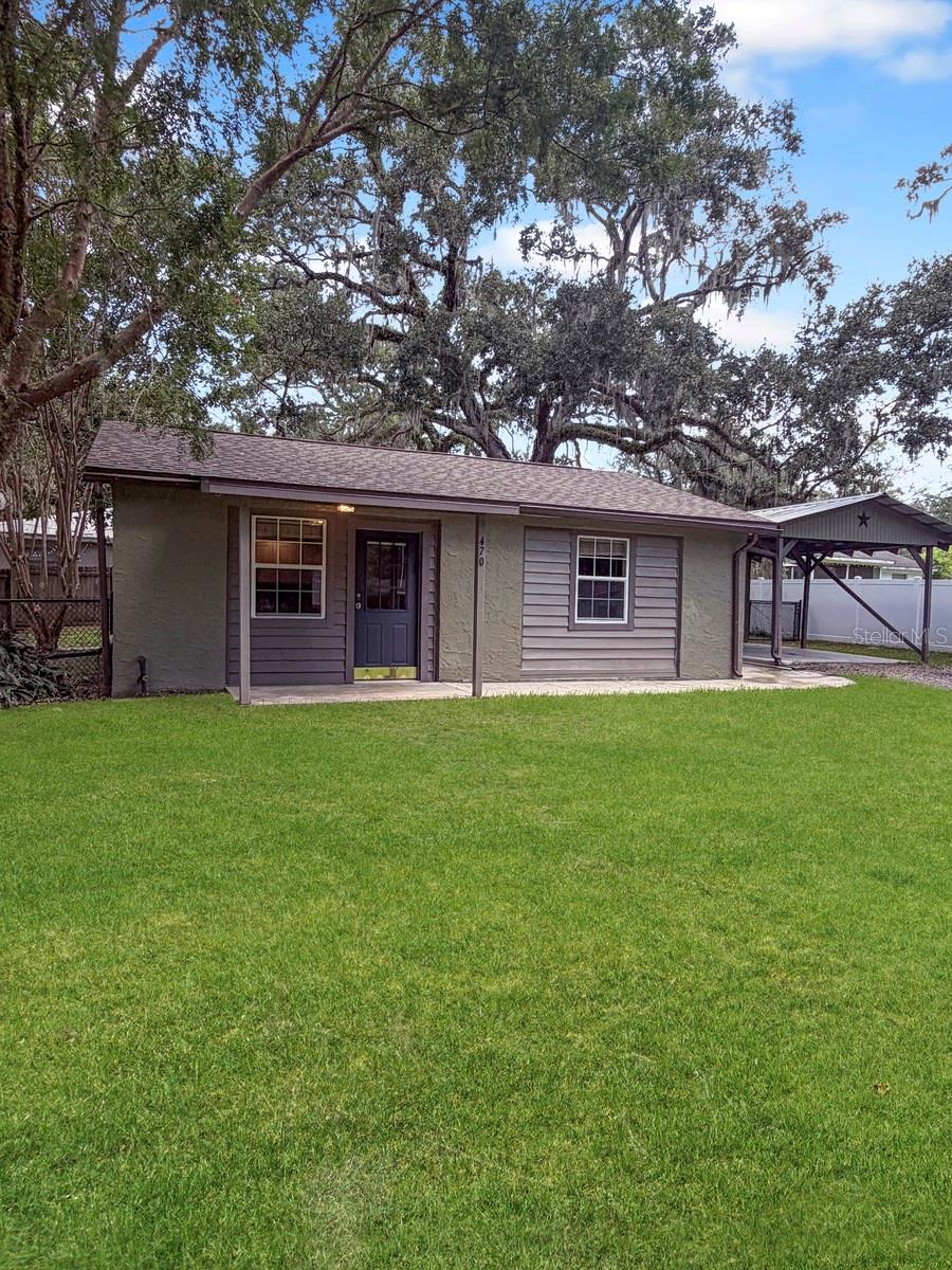 Nestled on a peaceful, private lot just under a quarter acre, this charming 2-bedroom, 1-bath home offers the perfect blend of tranquility and convenience. Located less than one mile from the heart of downtown Brooksville, you'll enjoy easy access to local shops, restaurants, parks, and community events while coming home to your own secluded retreat.

With 780 square feet of heated living space, this home is thoughtfully designed to maximize comfort and functionality. The fully fenced yard provides plenty of room for pets, gardening, or simply relaxing outdoors, while the covered carport offers convenient protected parking.

Whether you're a first-time homebuyer, looking to downsize, or searching for an investment opportunity, this property offers privacy, a desirable location, and plenty of potential. Don't miss your chance to own this hidden gem close to everything Brooksville has to offer!
2024 -tankless water heater.  2023 - Roof Replaced