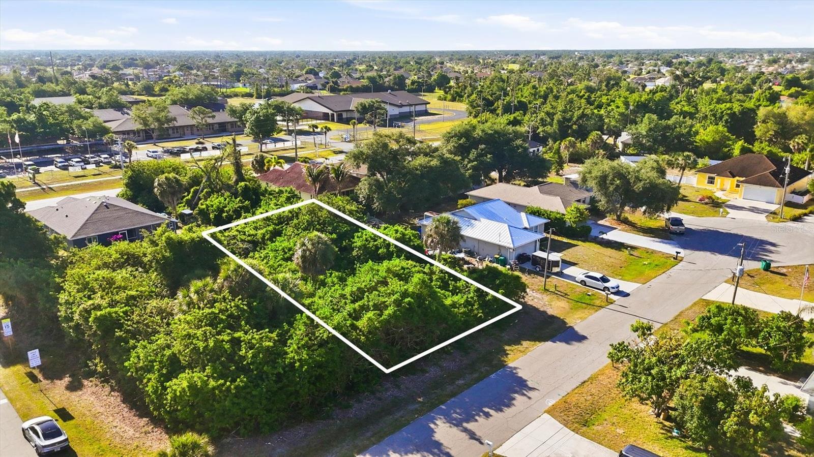 Fantastic Buildable Lot in a Growing Area! Don’t miss this beautiful homesite surrounded by many new
construction properties! This lot offers the perfect opportunity to build your dream home in a quiet, desirable
neighborhood close to everything Southwest Florida has to provide you. Enjoy being just minutes from
Englewood, L A Ainger Middle School, the pristine Gulf beaches, shopping, dining, entertainment, fishing, and
boating. This property is ready for your vision! Whether you’re planning your forever home or an investment
build, this lot provides the ideal setting.