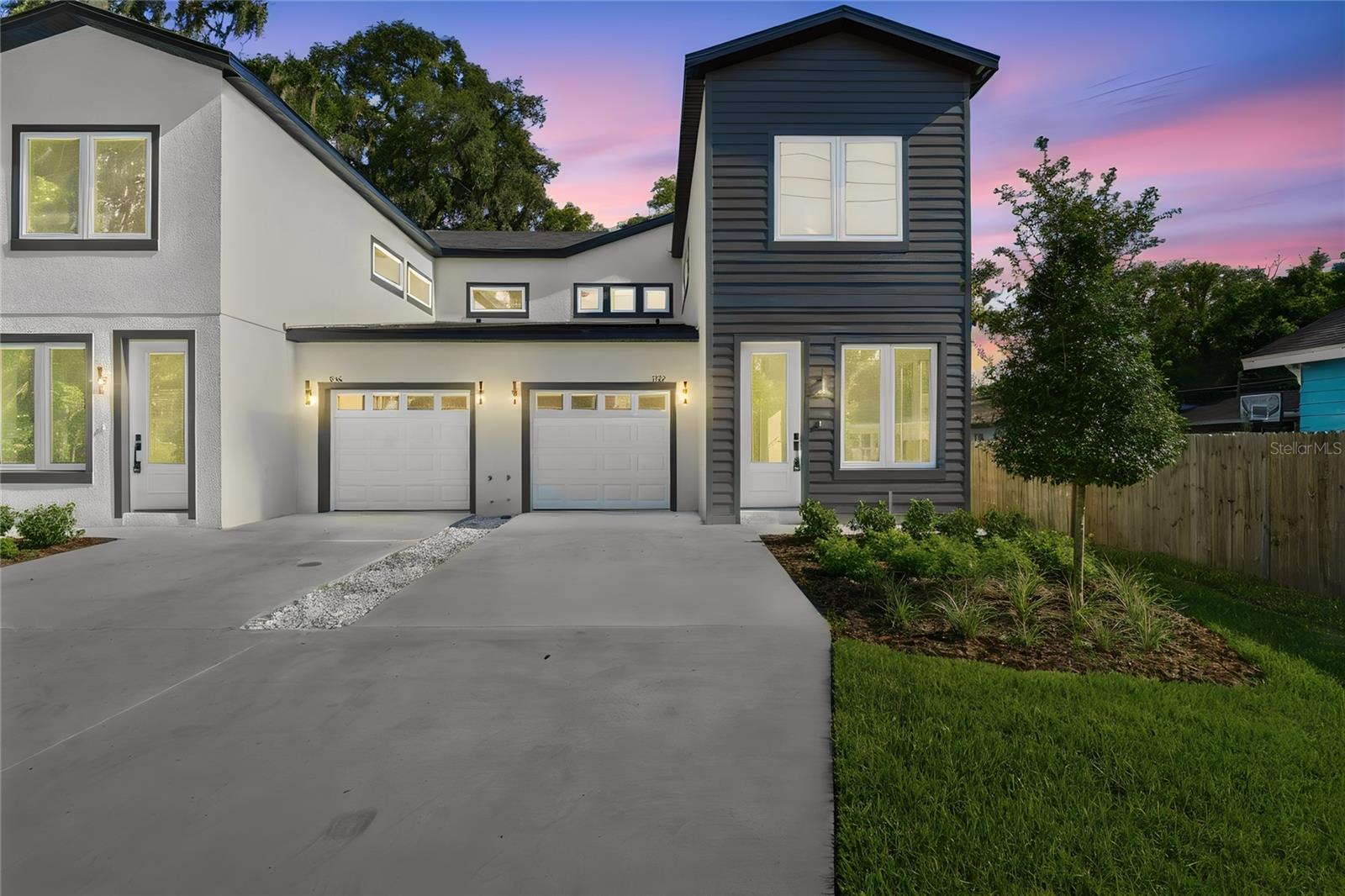 Experience modern living in this beautifully crafted new construction half duplex located on sought-after Virginia Drive in the heart of Orlando. This thoughtfully designed 3-bedroom, 2.5-bath home offers quality finishes, stylish details, and a functional layout perfect for today's lifestyle. Luxury vinyl plank flooring flows throughout the home, complemented by designer light fixtures that add warmth and sophistication to every space. The main level offers comfortable living and entertaining areas, while all three bedrooms are privately situated upstairs. The spacious primary suite features a private balcony, creating the perfect place to enjoy your morning coffee or unwind in the evening. Two additional bedrooms and a full bath complete the second floor, with a convenient half bath located on the main level for guests. Enjoy the peace of mind and benefits of brand-new construction including modern finishes and low-maintenance living. Ideally located just minutes from Downtown Orlando, Mills 50, Ivanhoe Village, College Park, shopping, dining, and major roadways, this home offers the perfect blend of contemporary style and exceptional convenience.