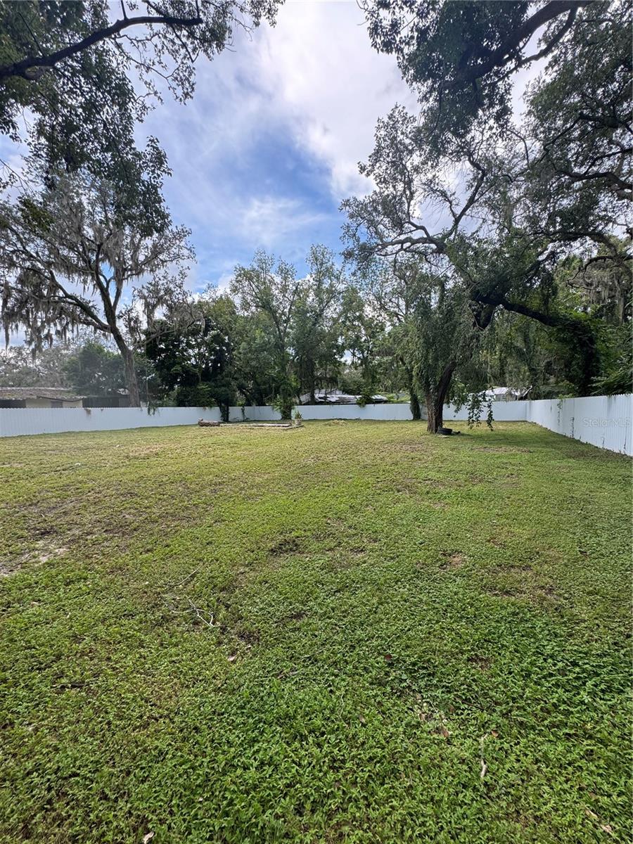 No HOA! This is a 0.14-acre building site that has been well-maintained and manicured by the seller. A beautiful ornamental metal fence provides added privacy and makes the property suitable for pets. 

The community is located in northern Leesburg, on the south side of Fruitland Park, and is conveniently close to shopping and major highways. The adjacent lot is also for sale. 

Please note that there is an old well, which may be shared, and a septic system located on the property. The seller is uncertain about the condition of both the well and the septic tanks, and there is no guarantee that they are functional.  **Note-both lots are inside the fence**