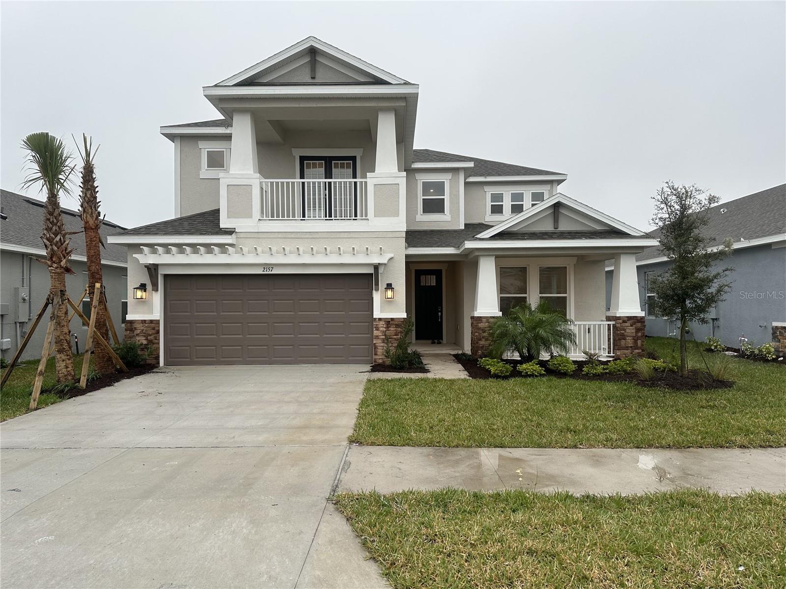 The Barbados is a popular floor plan by Taylor Morrison with flexible options to fit your needs.  Enter this home and be greeted by several archways highlighting the formal gathering and dining rooms. Across the foyer is a study with double doors which can be turned into a 5th bedroom. Continue into the home and be greeted by a spacious kitchen with impressive cabinet space, double door pantry, and large island. The kitchen casual dining area features a bay window. The spacious gathering room has sliding glass doors overlooking a covered lanai. Upstairs there is a large loft/game room area, 4 bedrooms, and 3 bathrooms. Two of the secondary bedrooms open to a connected bathroom and another secondary bedroom has a bay window. The separate owner's suite features a balcony and luxurious bathroom with two sinks, a garden tub, and a walk-in shower. This home offers an optional 5th bedroom, gourmet kitchen, and outdoor kitchen.