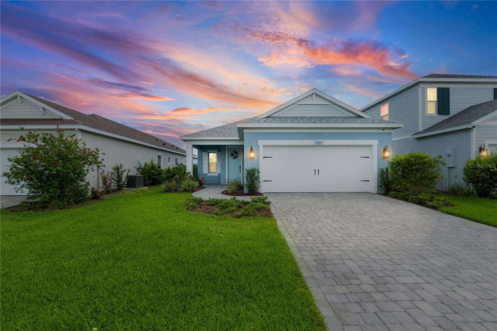 Short Sale. This better-than-new Neal Communities Dream II model, built in 2024, offers modern comfort with a serene water view as your everyday backdrop. Step into an open-concept layout designed for both easy living and effortless entertaining, filled with natural light and finished with today's most sought-after touches. The kitchen anchors the main living space, flowing out to a covered outdoor area where the water view takes center stage — a perfect spot for morning coffee or unwinding at sunset. The owner's suite offers a private retreat, while a dedicated office with French doors gives you the ideal work-from-home or flex space, and a thoughtful layout leaves plenty of room for guests. Located in North River Ranch, you'll enjoy access to Camp Creek — a 12+ acre amenity center featuring a resort-style pool with waterslide, pickleball courts, a BMX bike park, scenic trails, a cozy café, EV charging, bike share, and vintage-inspired gathering spaces. This is a short sale, sold as-is and subject to lender approval— schedule your private tour today.