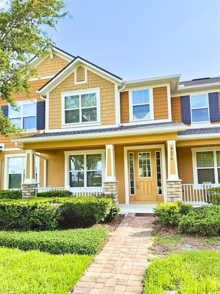 Welcome to this pristine 3-bedroom, 2.5-bath townhome located in the highly sought-after Windermere Trails community in the heart of Windermere. This two-story home features a spacious and functional layout, including a modern kitchen with 42" cabinets, granite countertops, stainless steel appliances, and a large island perfect for cooking and entertaining.
The open-concept living and dining areas are filled with natural light and lead out to a private courtyard—ideal for relaxing or hosting guests. All bedrooms are upstairs, including a generous primary suite with an en-suite bathroom and walk-in closet. Additional features include a 2-car garage, central A/C, and forced air heating.
Enjoy the resort-style amenities of this family-friendly community, such as a community pool, playgrounds, dog park, and walking trails, all while being conveniently close to shopping, dining, top-rated schools, and Orlando’s world-famous attractions.