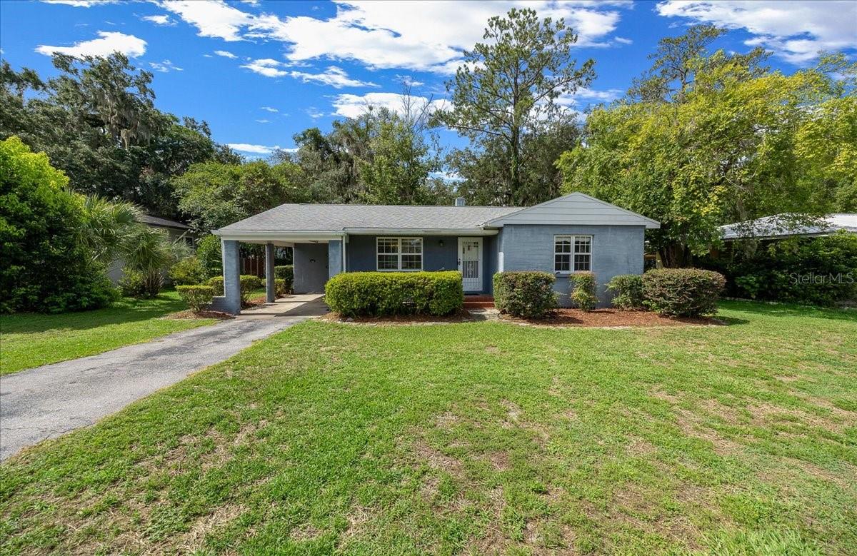 Charming Ocala home on a spacious lot! Nestled in a desirable in town location, this 3 bedroom, 1 bath home offers 1,322 living square feet of comfortable living space on a generous 0.26 acre lot. Featuring classic charm and plenty of outdoor space, this property is perfect for first time home buyers, downsizers, or investors. Enjoy the convenience of being just minutes from downtown Ocala, shopping, dining, schools, and local amenities. The oversized yard provides ample room for gardening, entertaining, and future possibilities. Don't miss this opportunity to own a well located home with character, space, and endless potential!