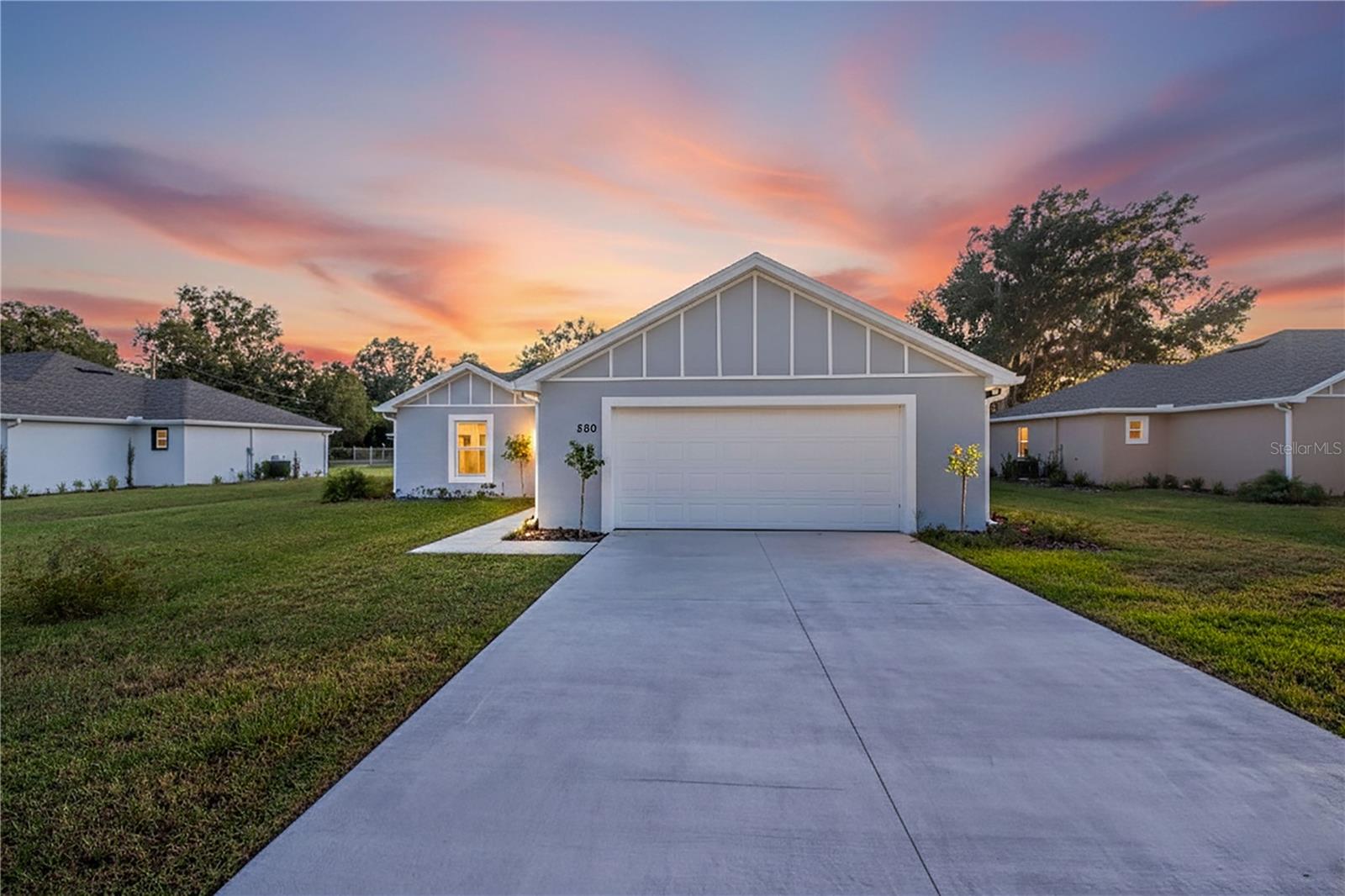 One or more photo(s) has been virtually staged. **ANOTHER $5000 PRICE REDUCTION on 6/8/2026**  Welcome to affordable, move-in-ready new construction in the heart of historic Fort Meade, Florida. Built in 2025, this beautifully designed 3-bedroom, 2-bath block home offers the modern finishes buyers want with the comfort, efficiency, and peace of mind that come with brand-new construction.

Inside, you’ll find a bright open-concept layout filled with natural light, luxury vinyl flooring, solid-surface countertops, stainless steel appliances, and a spacious kitchen that flows seamlessly into the living and dining areas — perfect for everyday living and entertaining alike.

The split-bedroom floorplan provides privacy for the primary suite, complete with an en-suite bath, walk-in closet, and relaxing retreat feel. Additional bedrooms provide flexibility for guests, family, or a home office setup.

Enjoy both covered front and rear porches, ideal for quiet mornings, grilling, or unwinding after a long day. The attached 2-car garage, indoor laundry room, irrigation system, and low-maintenance construction make daily living simple and convenient.

Unlike many older homes in the area, this property offers the benefit of modern systems, energy-efficient construction, lower maintenance concerns, and no HOA restrictions.

Conveniently located near schools, parks, local recreation, and downtown Fort Meade while remaining within reach of Bartow, Winter Haven, Lakeland, and other areas throughout Polk County.

A great opportunity for first-time buyers, USDA/VA/FHA financing candidates, downsizers, or anyone looking for affordable Florida living in a growing area.

Schedule your private showing today.
