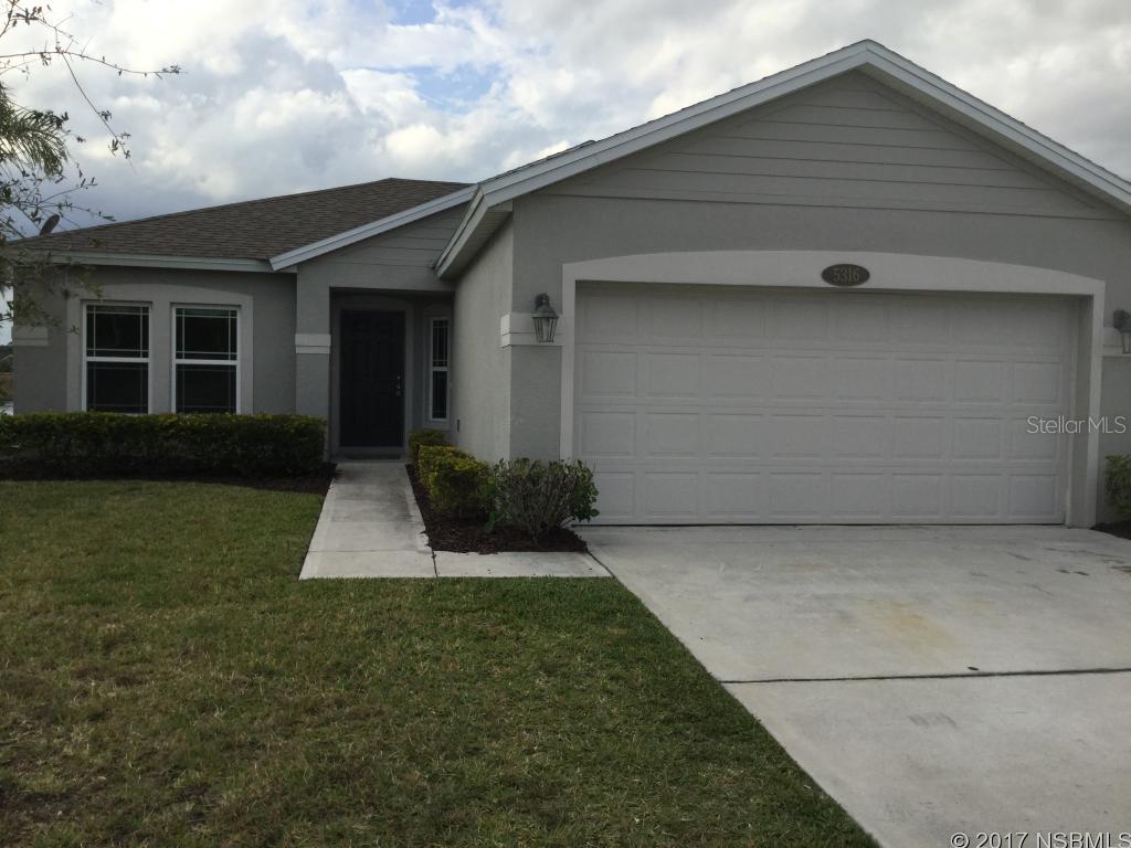 On largest body of water in Port Orange Plantation with a spectacular view of the sunset out the back door. Fish of your back yard! Newer construction, Tile floors in main living area. Eat-in kitchen open concept. Fresh interior paint. INCLUDES LAWN MTCE. Great community close to Port Orange Pavilion, I-95. Requires first, security and last  Prospective tenant(s) to provide their own background screen for owner's review.  Broker makes no warranties to the information provided herein.