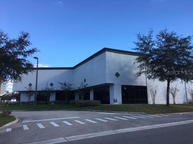 OWNER FINACING OFFERED TO QUALIFIED BUYERS, MAJOR PRICE REDUCTION, Flex Building with Industrial I-3 Zoning in Orange County.  Owner / User with Tenant Income Potential.  Retail, Medical Office, Office, Warehouse, Light and Heavy Manufacturing are just a few of the many uses this building can be used for.  Showroom spaces, Offices, Warehouse a=for so many uses.  Grade level warehouse with (2) 10x12 overhead roll up doors.  Ample parking with a loop driveway around the building and 125 parking spaces.  Built in 2009, Concrete block construction with metal roof.  Modern exterior with efis finish, large storefront glass front and great landscaping with irrigation.  125 parking spaces with a loop around driveway.  Easy access for semi trailers and box trucks.  Great visibility from the corner lot location.  Frontage on Edgewater Drive.  Large signage allowed.  A great Flex Warehouse Building ready for new owner.