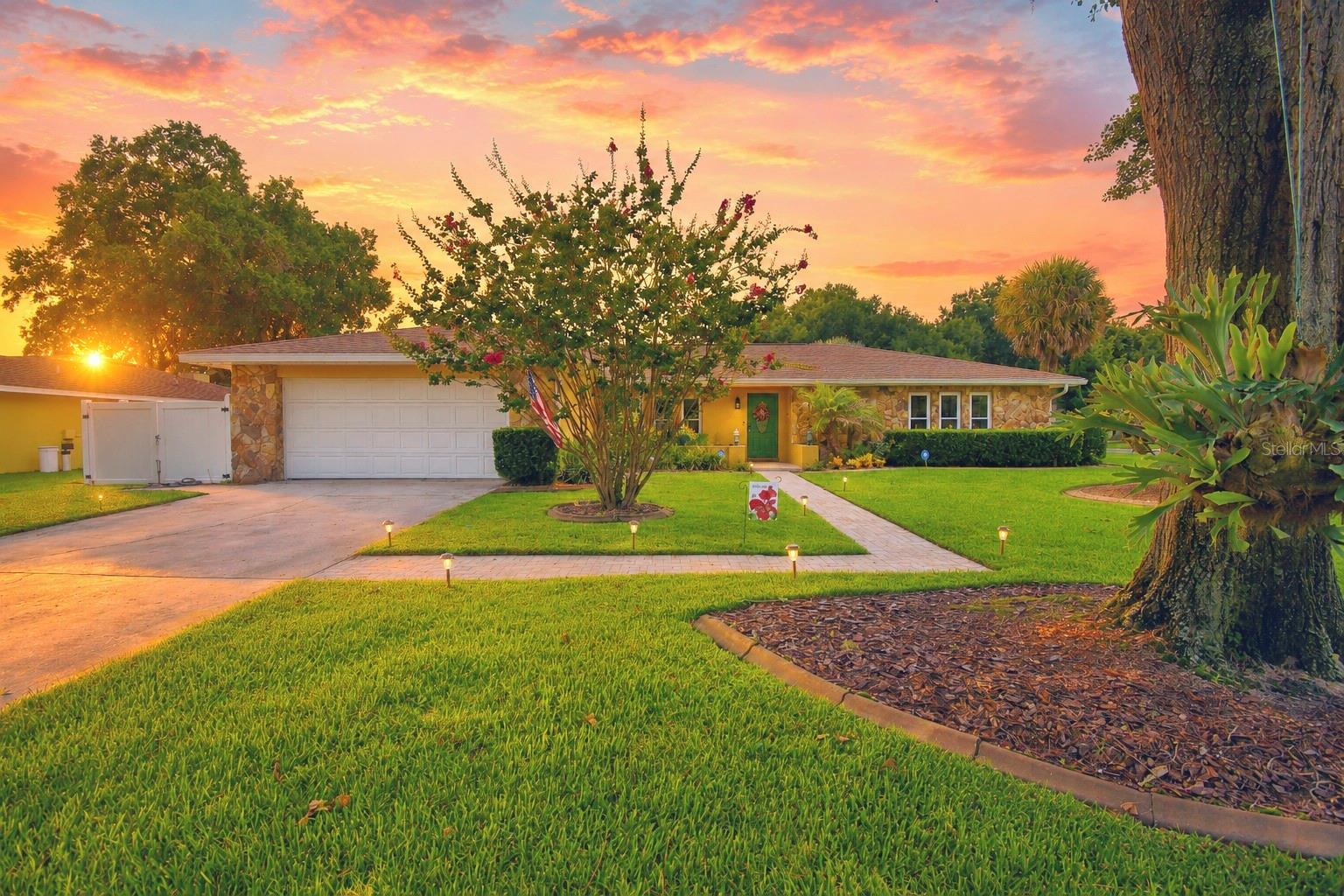 Welcome to this beautifully maintained 3-bedroom, 2-bath pool home nestled on a spacious lot in the well-established Lake Whistler Estates community. Offering the perfect blend of comfort and outdoor living, this home also includes private lake access and community tennis courts.  Step inside the welcoming foyer, where you're greeted by a bright and inviting formal living room that offers the perfect space for entertaining or quiet relaxation. Continue into the warm and spacious family room, highlighted by a stunning floor-to-ceiling stone wood-burning fireplace that serves as the heart of the home. The kitchen is thoughtfully designed with granite countertops, wood cabinetry, stainless steel appliances, a breakfast bar, and opens seamlessly to the formal dining room, creating an ideal layout for both everyday living and entertaining.
The spacious primary suite provides a relaxing retreat with a walk-in closet and a private ensuite bath. Two additional generously sized bedrooms and a full guest bath are located down the hall, offering plenty of space for family or guests.
Designed to fit your lifestyle, the expansive screened lanai overlooks the sparkling pool and serves as an extension of the home's living space, making it ideal for entertaining or unwinding at the end of the day. Beyond the pool, the large, fully fenced backyard provides ample room for children and pets to play, gardening enthusiasts to create their dream landscape, or simply enjoying the privacy and open space that is becoming increasingly hard to find.  A dedicated irrigation well helps keep the landscape lush while reducing water costs, making it easy to maintain this beautiful outdoor oasis year-round.
Recent updates provide added peace of mind, including:  Roof (2020), Water Heater (2020), Pool Heater (2021), Pool Resurfaced (2024), AC (2023)
Conveniently located in the desirable Lake Whistler Estates neighborhood, this home offers a wonderful combination of established charm, community amenities, and modern updates. From its thoughtful updates to its inviting outdoor living spaces, this beautifully maintained, move-in ready home is one you won't want to miss.