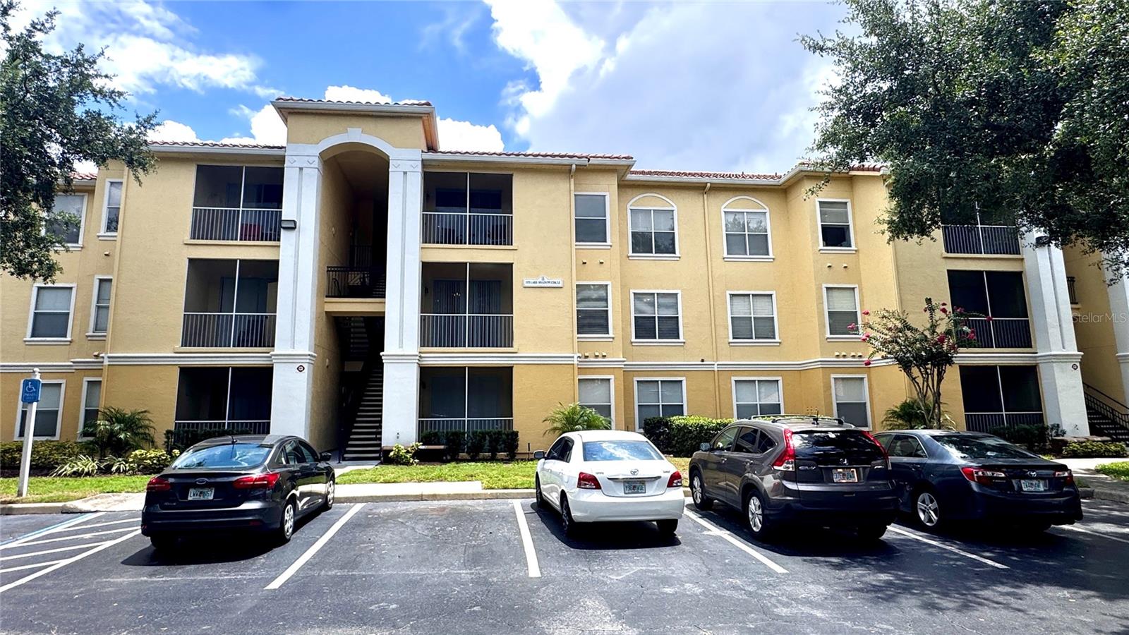 Amazing upgraded two-bedroom, one bath Condo in the gated waterfront community at Visconti in Maitland with features of spacious living and comfortability. This stunning Condo Unit features with large windows letting in plenty of natural light and giving the common living area a fresh air feel. The dining/living combo opens to a big, screened patio through sliding glass doors. The kitchen overlooks the living and dining room and contains a full suite, including the refrigerator, range, dishwasher, disposal and plenty of cabinet and countertop. The bedroom is also including a large walk-in closet. This unit has oversized laundry room that includes full-size washer and dryer.Visconti community comes with professional maintenance of Ponds, professionally landscaped and well-maintained common areas as well as a BEAUTIFUL Resort Style Pool and Club House along with tennis court, fitness, basketball court, car washing area ext. Primely located close to all shopping, entertainment areas and just minutes to major highways, I4. You don't need to look any further for your Dream Home! Schedule your viewing today! 
Note: Some of the pictures are showing the virtual staging of the unit and the furnitures are not included to the listing