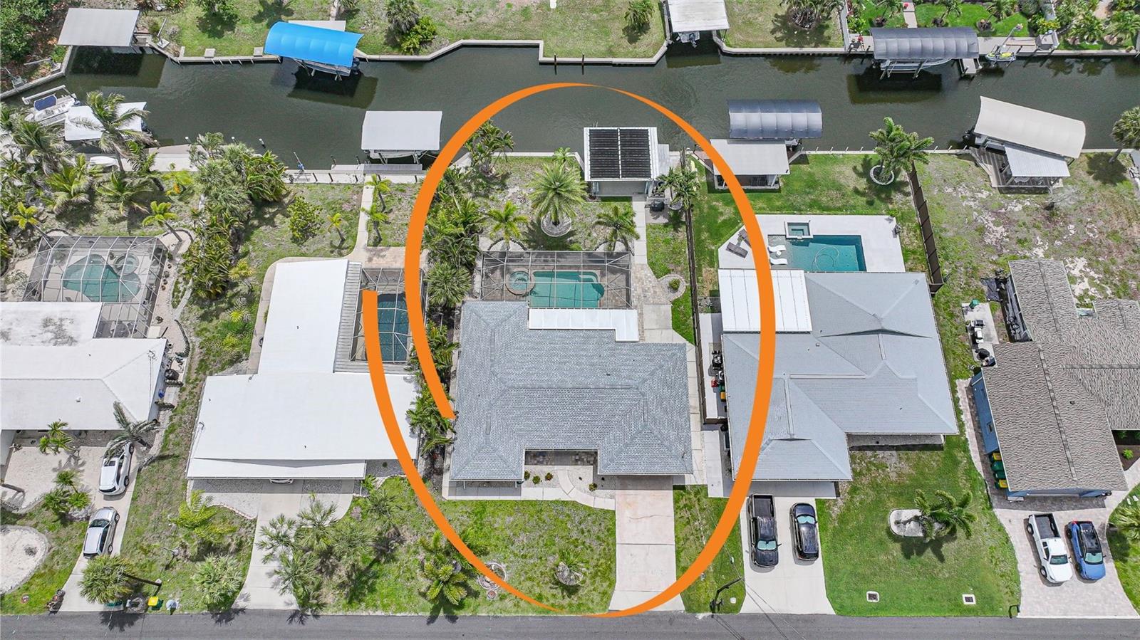 NO BRIDGE TO THE GULF • 75 FEET OF DEEP-WATER FRONTAGE • CUSTOM BOAT PORT • COMPLETELY RENOVATED HOME • IMPACT WINDOWS & DOORS.

Boater's paradise with NO BRIDGE access to the Gulf of Mexico and 75 feet of deep-water canal frontage. This beautifully renovated waterfront pool home offers the rare combination of direct Gulf access, a custom boat port designed for bow-first docking, and a prime Englewood location just two miles from Englewood Beach. Whether your passion is boating, fishing, waterfront dining, or sunset cruises, this property places Southwest Florida's best coastal lifestyle right outside your back door.

Extensively renovated and updated, this 2-bedroom, 3-bath residence offers peace of mind with major improvements completed in 2024 including a new roof, A/C system, water heater, pool heater, and pool pump. The interior was completely refurbished with new drywall, updated kitchen cabinetry, appliances, mostly terrazzo flooring with some tile and remodeled bathrooms, creating a move-in ready coastal retreat.

Inside, bright open living spaces are designed for comfortable everyday living and entertaining. The updated kitchen serves as the heart of the home while modern finishes throughout provide a clean coastal feel that complements the waterfront setting.

Step outside to your private solar heated pool & spa in the waterfront oasis. The custom boat port allows for convenient bow-first docking while helping protect your vessel within the property's unique cut-in design. With direct access to Lemon Bay and the Gulf of Mexico beyond, boaters will appreciate the convenience of heading out for fishing, island hopping, waterfront restaurants, or a day on the water without navigating bridge restrictions.

Additional highlights include impact windows and doors, extensive 2024 upgrades, deep-water canal frontage, solar heater set up on top of boat port for pool, and a location that places you minutes from beaches, marinas, golf courses, shopping, restaurants, and entertainment.

Located just two miles from Englewood Beach, this exceptional property offers the perfect balance of waterfront living and everyday convenience. Whether seeking a seasonal escape, investment opportunity, or full-time Florida residence, this home delivers the boating lifestyle buyers dream about.

NO BRIDGE GULF ACCESS • 75 FT WATERFRONT • DEEP WATER CANAL • CUSTOM BOAT PORT • IMPACT WINDOWS & DOORS • POOL HOME • 2024 ROOF • 2024 A/C • 2024 WATER HEATER • COMPLETE RENOVATION • ENGLEWOOD BEACH • BOATING • FISHING • GULF COAST LIVING. 

There is great rental income for anyone wanting to purchase with rental income in place if they want.