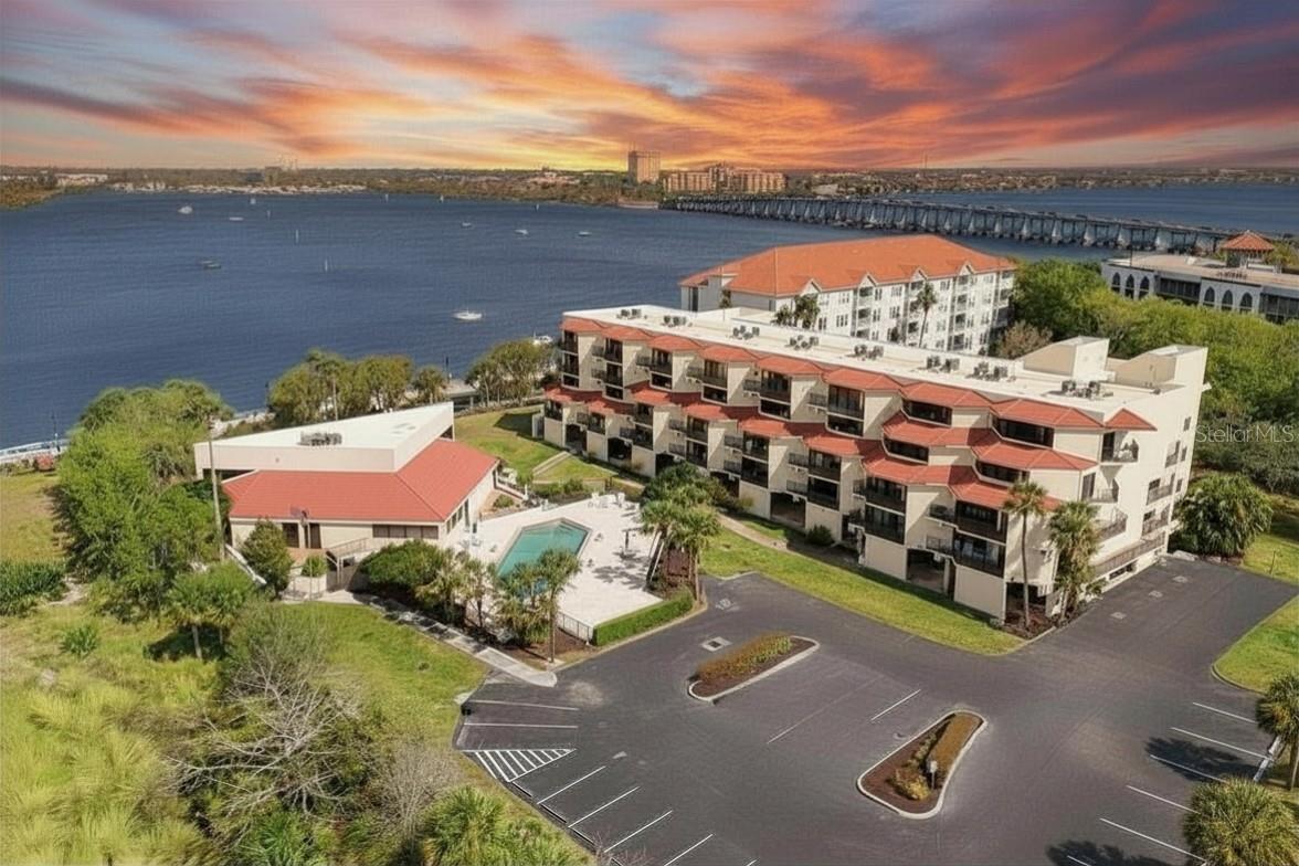 Enjoy a scenic stroll along the Riverwalk from this ideally located 2-bedroom, 2-bath condo in River Yacht & Racquet Club. This spacious unit features an open floor plan, in-unit washer and dryer, and a large balcony overlooking the heated pool, clubhouse, Riverwalk, and the Manatee River. Interior painted 5/2026 and AC replaced in 2023 and priced for you to choose your own flooring. This building has an elevator for added convenience and easy access. Priced well to be sold as-is, the condo is ready for your personal touch, giving buyers the opportunity to customize finishes to their taste. This gated, pet-friendly community allows rentals, making it ideal for full-time living, a vacation home, or investment. Amenities include a resort-style heated pool and hot tub, clubhouse with recreation area and pool table, under-building assigned parking, additional storage, and ample guest parking. Enjoy secure gated access plus a private entrance to the Riverwalk, with nearby marina access and a water shuttle to Anna Maria Island. Skip the traffic and travel by water with the new water taxi just outside the gates. Located just a couple of blocks from vibrant downtown Bradenton, you’ll have easy access to restaurants, entertainment, parks, festivals, and medical services. Boating enthusiasts will love the nearby marinas, while the renowned beaches of Anna Maria Island are just a short drive away. HOA fees include cable, internet, water, sewer, and trash. Don’t miss this opportunity to create your own waterfront retreat in the heart of downtown Bradenton.
