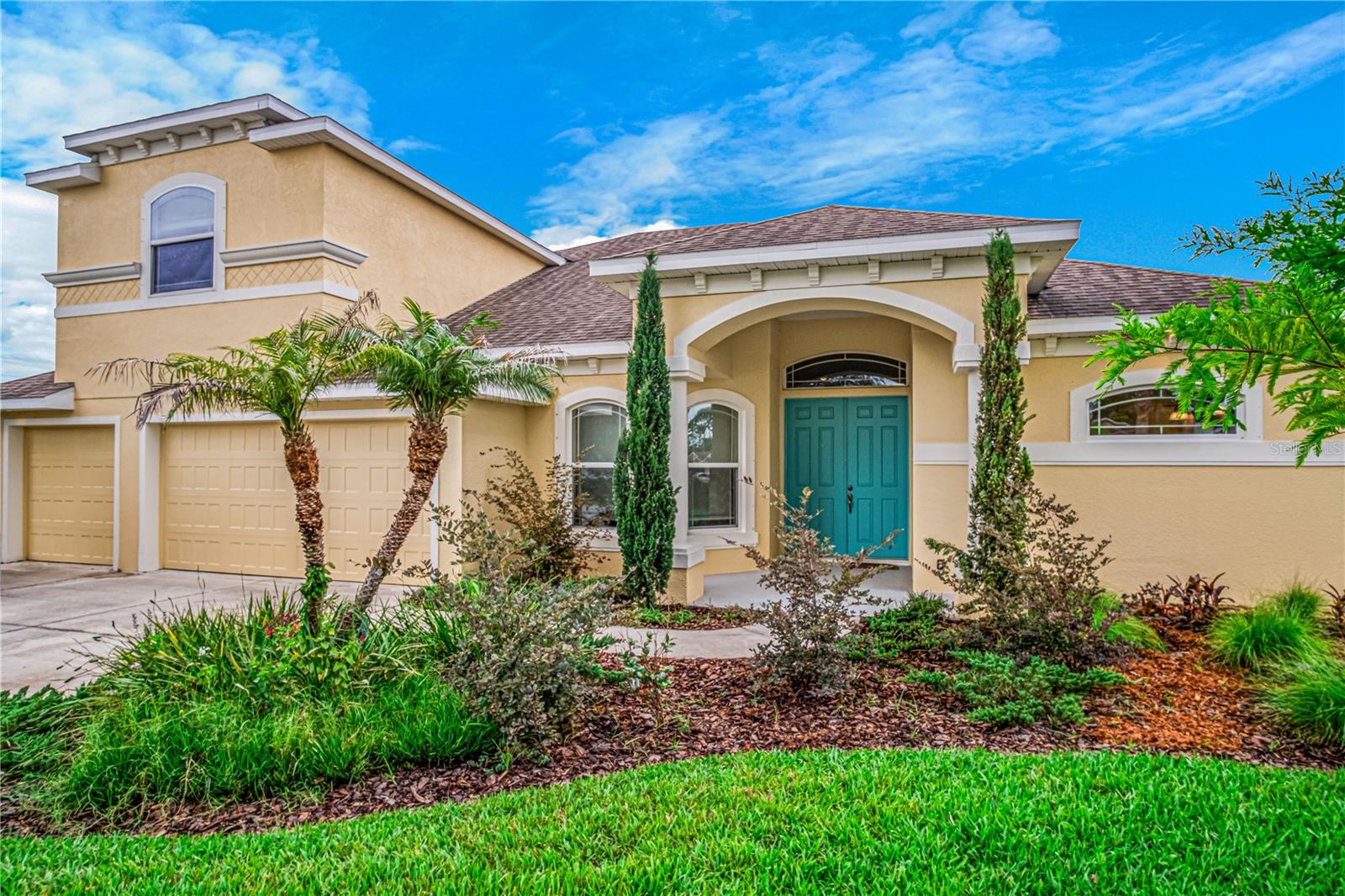 Welcome to this beautifully maintained, one-owner custom home built in 2016, located in the desirable Sereno Pointe community of Titusville. This energy-efficient SunSmart home is tucked away on a quiet street that leads to a cul-de-sac, this property offers long-term privacy with no future development beyond, creating a peaceful and exclusive setting.
Backing up to a protected preserve, you’ll enjoy serene views with no rear neighbors and the reassurance that your natural backdrop will remain untouched. Step outside into your own backyard oasis, complete with a saltwater pool featuring a brand-new 2026 pump, along with a greenhouse, perfect for gardening enthusiasts or anyone looking to create their own private retreat.
Inside, the home features soaring ceilings with tray ceilings throughout, 10-foot ceilings in the kitchen, 14-foot ceilings in the living room, and 10-foot ceilings in the bedrooms, creating a bright and open feel throughout. This is a 5 bed, 3.5 bath home on just over a half-acre lot and has been meticulously cared for, offering true pride of ownership with regular maintenance and thoughtful upkeep.
Additional highlights include a remarkable HERS Index score of 30 with solar power providing approximately 50% of the home’s
electricity usage. Solar panels that have been recently serviced, a 2018 water heater, and a well-maintained HVAC system. The community offers a quiet, well-maintained setting with the added benefit of an unbeatable Space Coast location. Just a 20–30 minute drive to the pristine shores of Playalinda Beach, under 45 minutes to Cocoa Beach, and less than an hour to Orlando International Airport via the Beachline Expressway. If you’re looking for a move-in ready home that combines privacy, nature, and convenience. This is it.