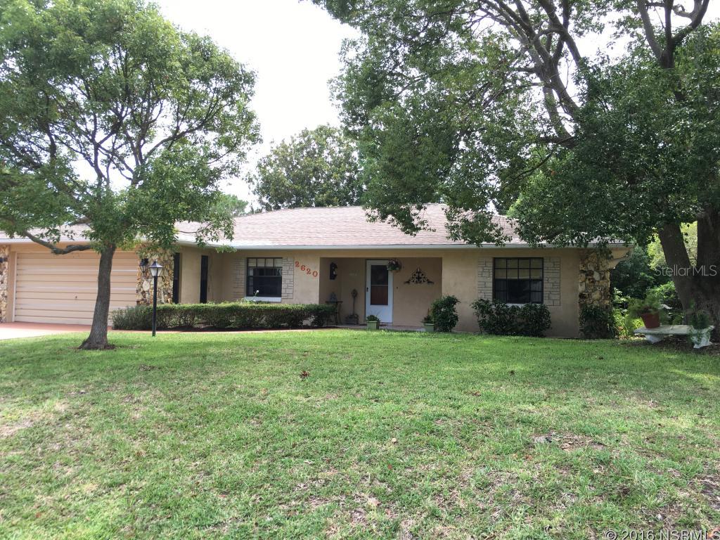 Come home to this very large 3/2 concrete block house on a high lot under mature shade trees. Freshly painted inside, kitchen updates 2015, 2nd bath updated 2015, new Bosch dishwasher 2016, parquet floors throughout and lots of special touches... not a cookie cutter style home. It is spacious and comfortable with a separate family room and living room to accommodate a large family. Eat in Kitchen and breakfast bar, split plan, two car garage and huge backyard. Air Conditioner installed 2009  and IT COULD BE YOURS!!!!!! ;Water: City