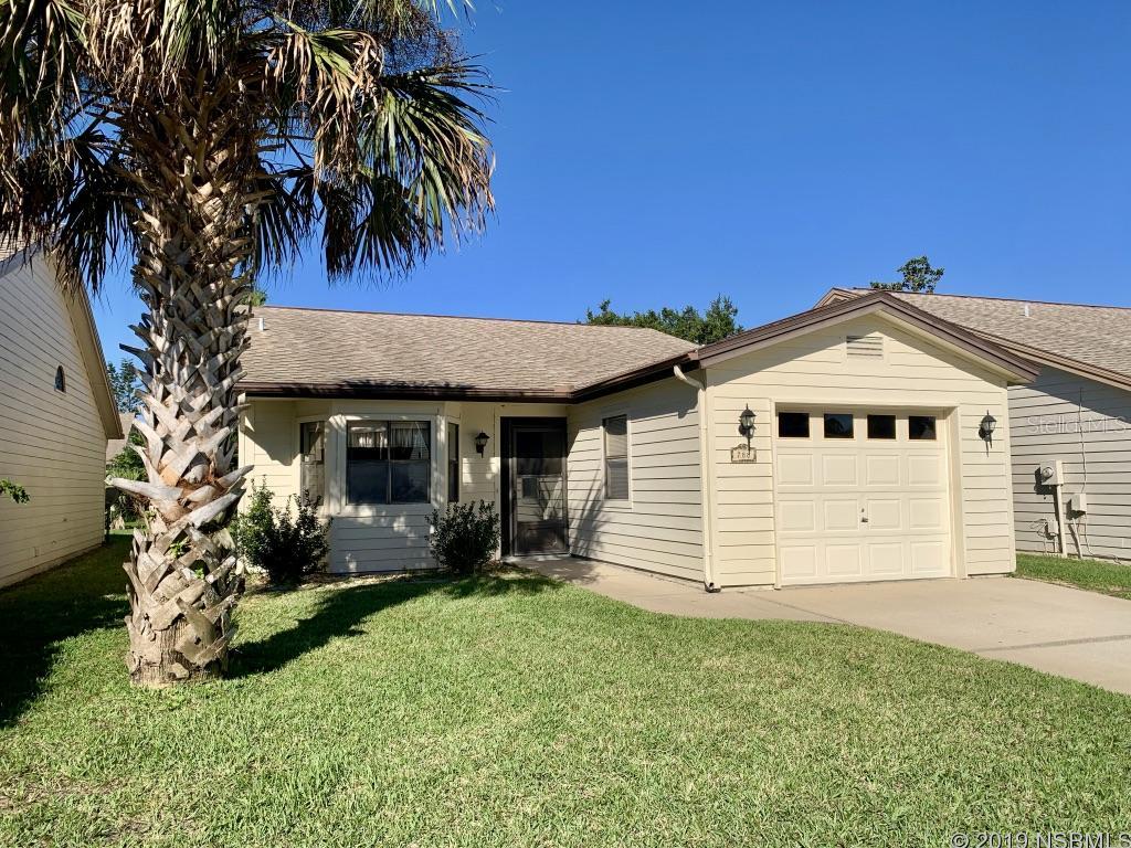 Located on a quiet street in well-maintained subdivision, this 2 bdrm, 2 bath home makes a great full-time or winter residence.  Features include granite kitchen & baths, vaulted ceilings, breakfast nook, screened in porch & deep garage.   Enjoy the community pool & clubhouse.  HVAC replaced 2016, water heater 2015, roof 2004.  Nice condition, move-in ready.  Furnishings negotiable. ;Water: City