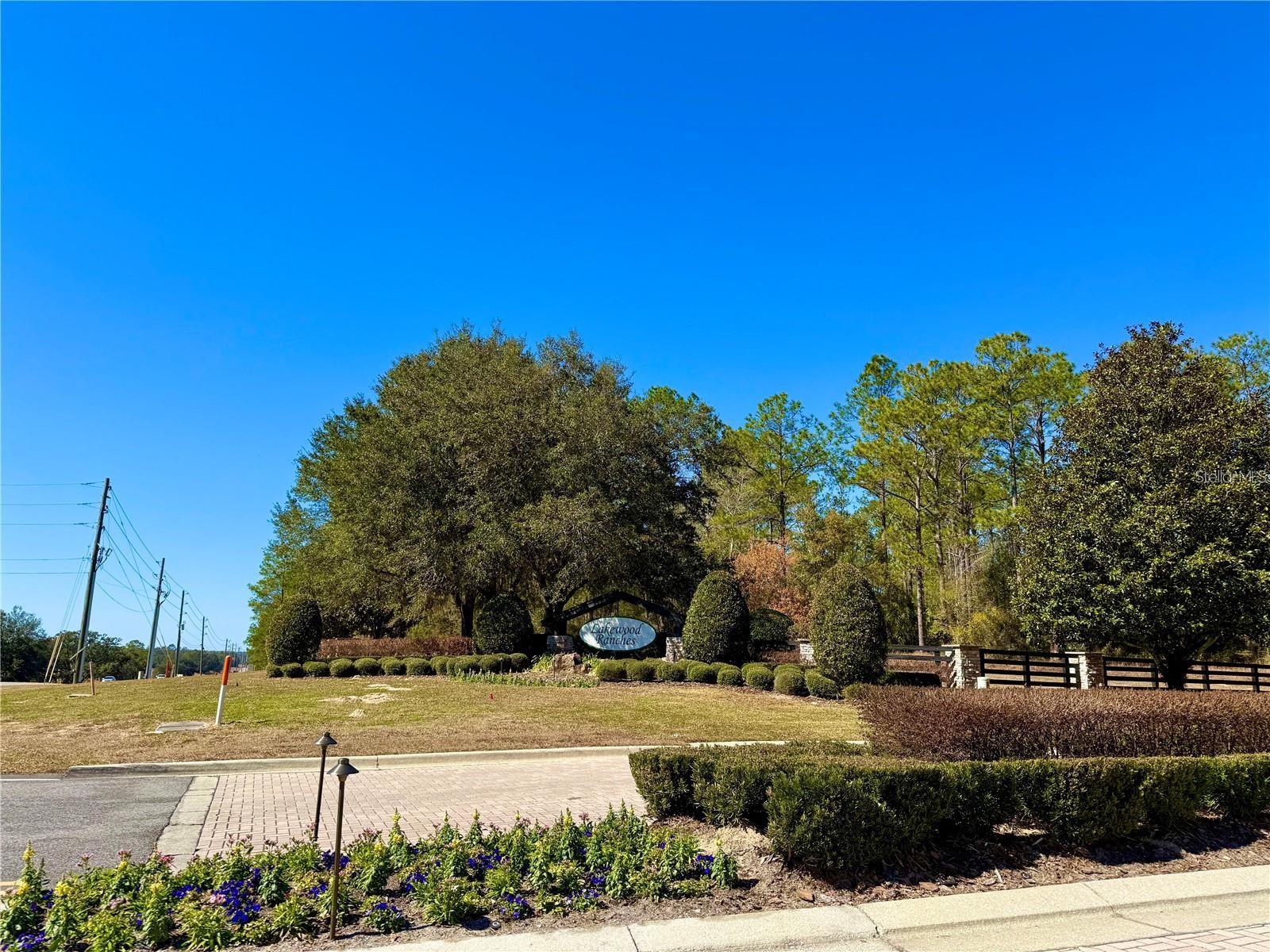 LAKEWOOD RANCHES SUB - Land