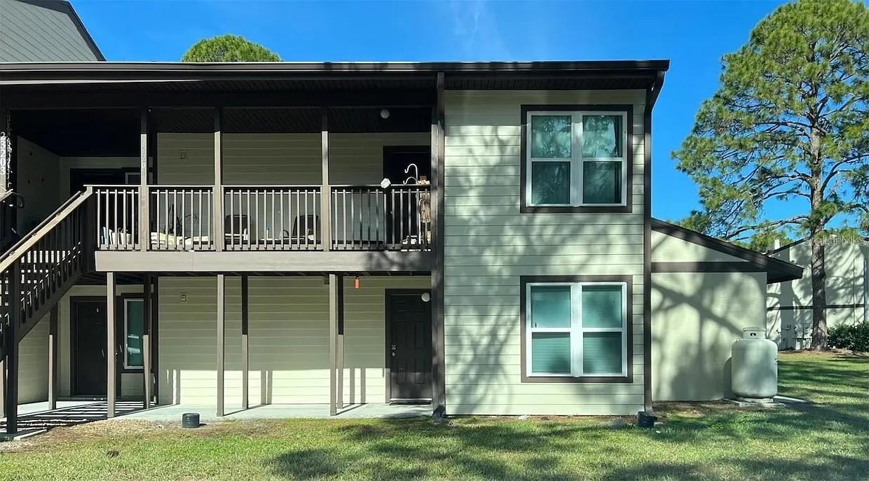 Beautifully remodeled 2-bedroom, 2-bath ground-floor condo in a highly desirable location. This move-in ready unit features tile flooring throughout, a modern kitchen with stainless steel appliances and granite countertops, and a bright, open floor plan.
Enjoy serene golf course views from your unit, offering a peaceful setting while still being close to everything. Conveniently located near The Villages with easy access to shopping, dining, entertainment, medical facilities, and I-75. Ideal for a primary residence, seasonal home, or investment opportunity.