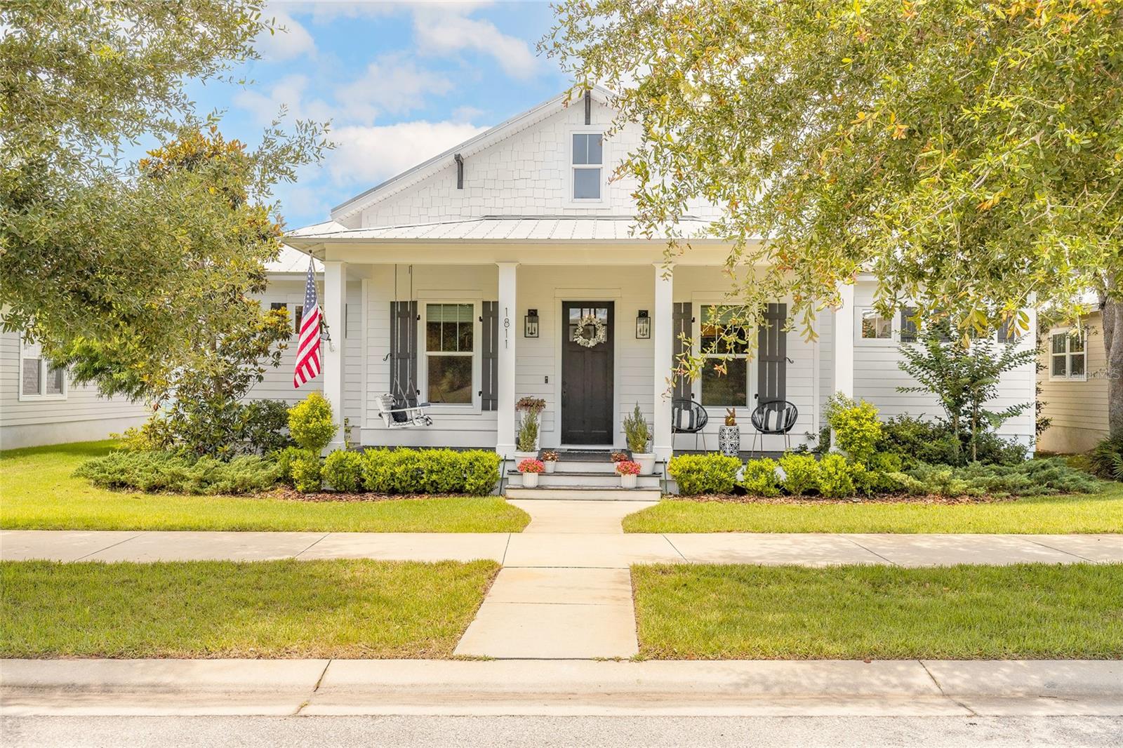 Welcome Home to 1811 Cattail Circle! From the moment you step inside this stunning custom home with multiple upgrades built by Hickson construction in 2020, you will be wowed! The open concept kitchen and living area with a large kitchen island is perfect for family get-togethers or cozy evenings. A large butler’s pantry, upgraded Kitchen-Aid appliances - including a double wall oven, 48” built-in fridge, built-in wine fridge, drawer microwave and gas range make entertaining easy! Pottery Barn lighting in the kitchen, dining room, entry, office, and butler’s pantry adds a touch of elegance throughout the home. Surround-Sound overhead speakers inside and outdoor speakers allow you to add to the ambience. Open the large sliding doors and bring the gathering outside - snuggle in by the back porch woodburning fireplace for game night or enjoy an afternoon of swimming in the heated saltwater pool with white travertine paver deck or relax in the heated spa while steaks are cooking on the grill, on your private summer kitchen with natural gas, cooktop and fridge.

Also on the first floor is the primary suite which includes a luxurious primary bath with free standing tub and large walk-in shower with rainhead. Two additional bedrooms, a full bathroom with access to the pool area, stunning powder room, large office which could also be used as a fourth bedroom and a large laundry room with closet, complete the first floor. Double insulation is in interior walls from living areas to bedrooms/baths for quiet relaxation, with additional soundproofing insulation in bedroom and bathroom walls adjoining family spaces for enhanced privacy and comfort.

Upstairs is another great area…a perfect family room, play room, additional office or can also be used as a fifth bedroom as it has its own ensuite bathroom and large closet.

Added features are a transferable termite bond, Cat 6 wiring with Wi-Fi extenders throughout the home, wiring for remote equipment, a 4-zone sprinkler system, lawn maintenance with child/pet friendly products, exterior security cameras, wired alarm system, R-38 blown in insulation, Hunter Douglas Sonnette Roller Shades, and overhead storage racks in the garage; this is an energy efficient beautiful home.

Just imagine you and your family sitting on the front porch sipping lemonade and catching a shuttle launch in the distance, or morning coffee on the back porch being serenaded by all the various birds! Call this gorgeous home yours!