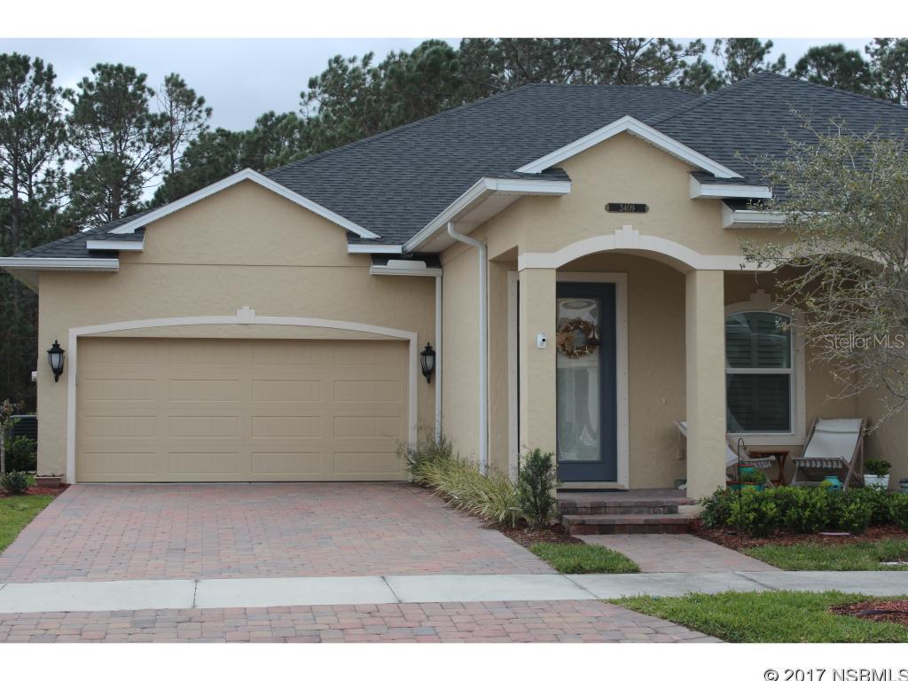 Live the care-free life with this beautiful home within a maintenance free community. As the original Model home this is packed with upgrades which is a must see. Home backs up to a nature preserve, and is also directly located next to the future community pool. You truly will be able to live the Florida lifestyle. Upgrades Include but not limited to: Lighting Pkg: Lacey Series/24"x4" porcelain driftwood tile in living areas/plantation shutters/Valance window treatments/Upgraded trim pkg/Security Pkg/Patio- paved/Hurricane Shutters/Granite Counter Tops throughout/Stainless steel appliances/upgraded tile back-splash in kitchen/upgraded faucets/Natural stone tile shower/Garden Tub/Screened enclosed Lanai with tile / see attachment for full detailsCommunity Details: Venetian Bay offers Golf & Clubhouse, Community Pool, Walk/Bike Nature Preserve & Trails, Snap Fitness Gym, Shops, and Restaurants! ;Water: City