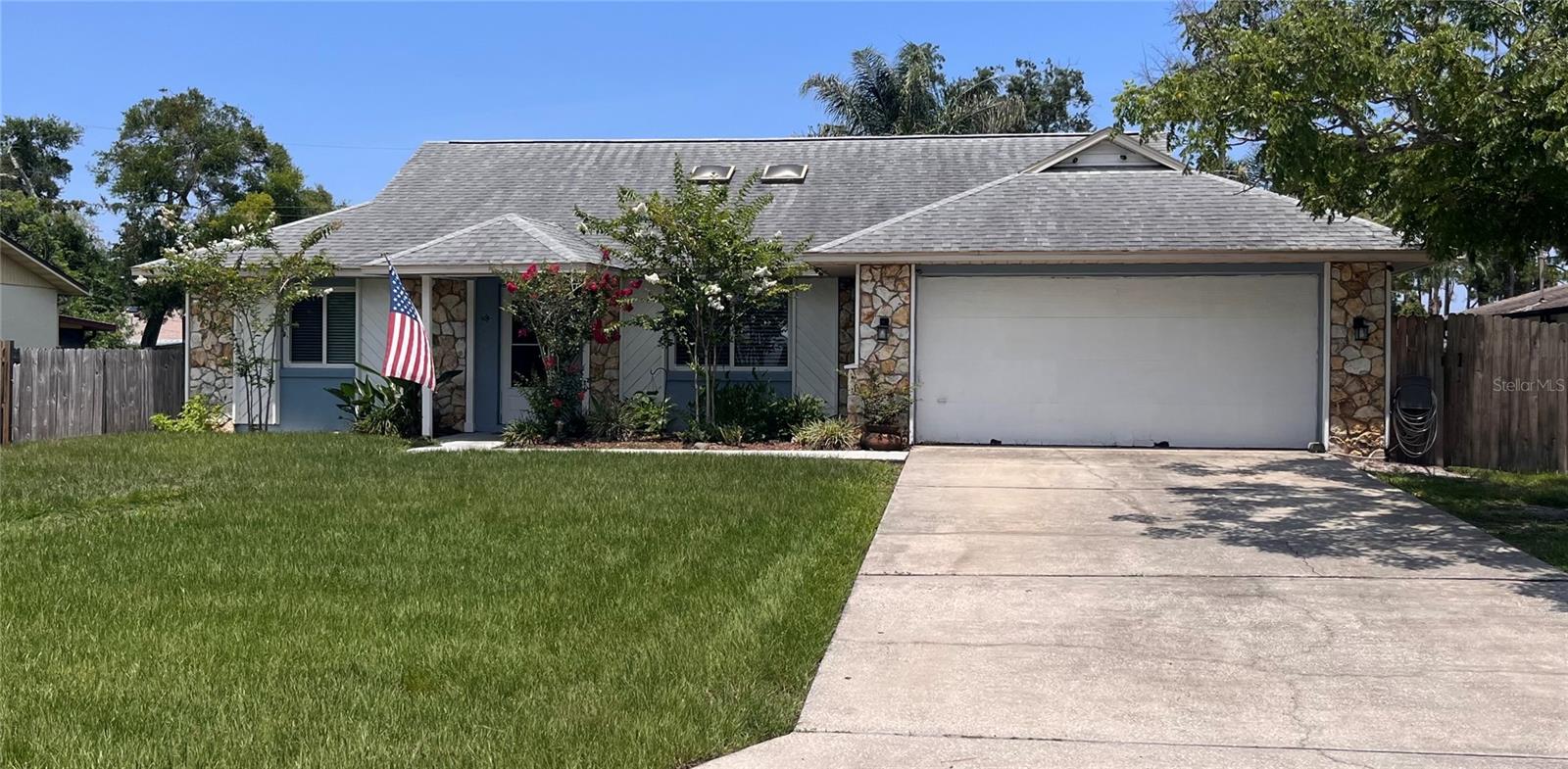 Seller has relocated and this well-maintained home is ready for its new owners! Situated on an elevated lot, the home remained high and dry during Hurricanes Ian and Milton. Following Hurricane Ian, the City installed a storm drain in front of the property at the neighborhood’s request, and the sellers had previously added French drains for additional drainage. Interior features include skylights in the living room, kitchen, and primary bathroom, Low-E windows, and mini-split systems in the Florida room and garage. Enjoy your private backyard oasis with a saltwater pool, separate hot tub, and a spacious storage shed complete with window A/C. Both the shed and home are prewired for generator hookup, providing added convenience and preparedness. By Appointment Only See Showing Time