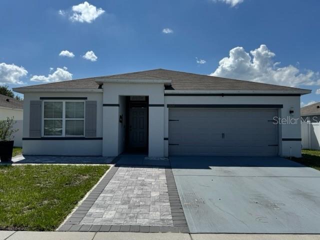 Welcome to a beautifully remodeled and energy efficient 3-bedroom, 2-bath home located in Chanler Ridge in the growing community of Haines City.  This home has been redesigned for a Queen and King.  Built in 2019, this move in ready residence offers an open floor plan with spacious living and dining areas, perfect for both everyday living and entertaining.  The totally remodeled kitchen has premier cabinets, upgraded granite countertops, sink and wine cooler.  This well appointed kitchen overlooks the main living space, creating a seamless flow throughout the home.  The private primary suite features a walk-in closet and en-suite bath, while two additional bedrooms provide flexibility for family guests or a home office.  Enjoy the extended covered lanai and fenced backyard space that is ideal for relaxing, grilling or for family gatherings.  Conveniently located near shopping, dining, schools, major highway, and many Central Florida Attractions, this home offers the perfect combination of comfort, convenience, and value.  Whether you're a first time homebuyer, downsizing or looking for an investment opportunity, this property is a must see!