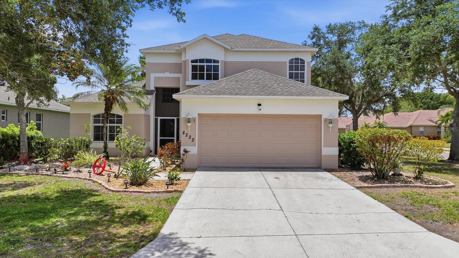 Nestled behind the gates of Stoneybrook at Heritage Harbour, 8222 Haven Harbour Way offers the perfect blend of spacious living, resort-style amenities, and everyday comfort in one of East Manatee County’s most desirable golf course communities. This beautifully designed two-story home features a private pool and an ideal layout for both full-time living and seasonal enjoyment.

The thoughtfully designed floor plan places the expansive primary suite on the first floor, creating a private retreat with convenient access to the main living areas. Upstairs, two additional bedroom suites provide comfort and privacy for family and guests, while the versatile loft space is perfectly suited for movie nights, game nights, or a secondary living area.

At the heart of the home, the oversized kitchen is a standout feature with abundant cabinetry, exceptional storage, and newer stainless steel appliances that make entertaining and everyday living effortless. Open living spaces flow seamlessly to the outdoor lanai and private pool area, creating the ultimate Florida lifestyle experience with tranquil spaces to relax or gather with friends and family. Updates include new high grade privacy pool screening with SunTex 90 exterior sun control.

Residents of Stoneybrook at Heritage Harbour enjoy an impressive collection of amenities including a gated entrance, community pool and spa, fitness center, tennis courts, basketball courts, pickleball, playgrounds, walking trails, and beautifully maintained grounds. The community is also home to the renowned Heritage Harbour Golf Club, offering access to championship golf, a driving range, pro shop, and clubhouse dining.

Ideally located near shopping, dining, top-rated schools, I-75, and the world-famous Gulf Coast beaches, 8222 Haven Harbour Way delivers the perfect combination of luxury, recreation, and convenience in the heart of Bradenton.