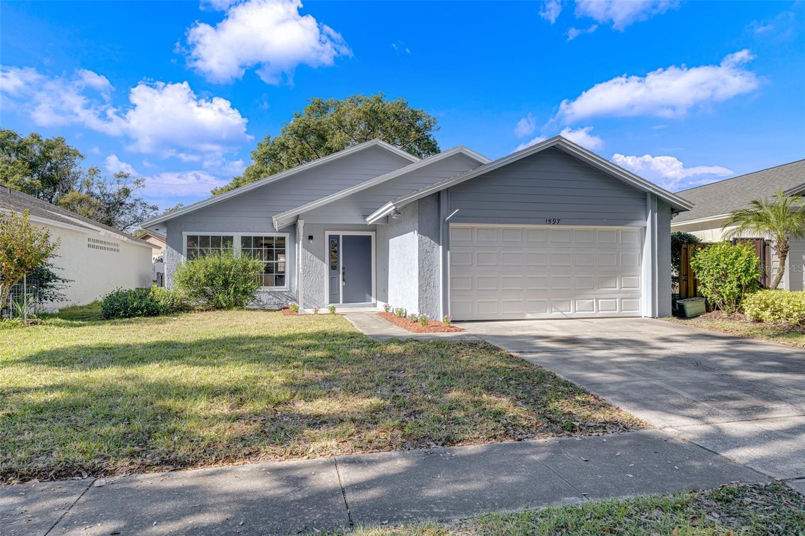 This turn key home awaits you! Great for a starter home or if you want to downsize. Situated in Country Lane, an established neighborhood that has a park & tennis court to enjoy. This home has 3 bedrooms & 2 bathrooms with all new finishes & ready to move in! Updates include new HVAC, stainless steel appliances, & more throughout. You have a spacious fenced in yard & and a nice deck area to bask in the sun. You also have limited lake access where you can enjoy some water activities! Located near great schools, convenient shops near by, 436 & 417. Schedule a viewing today!