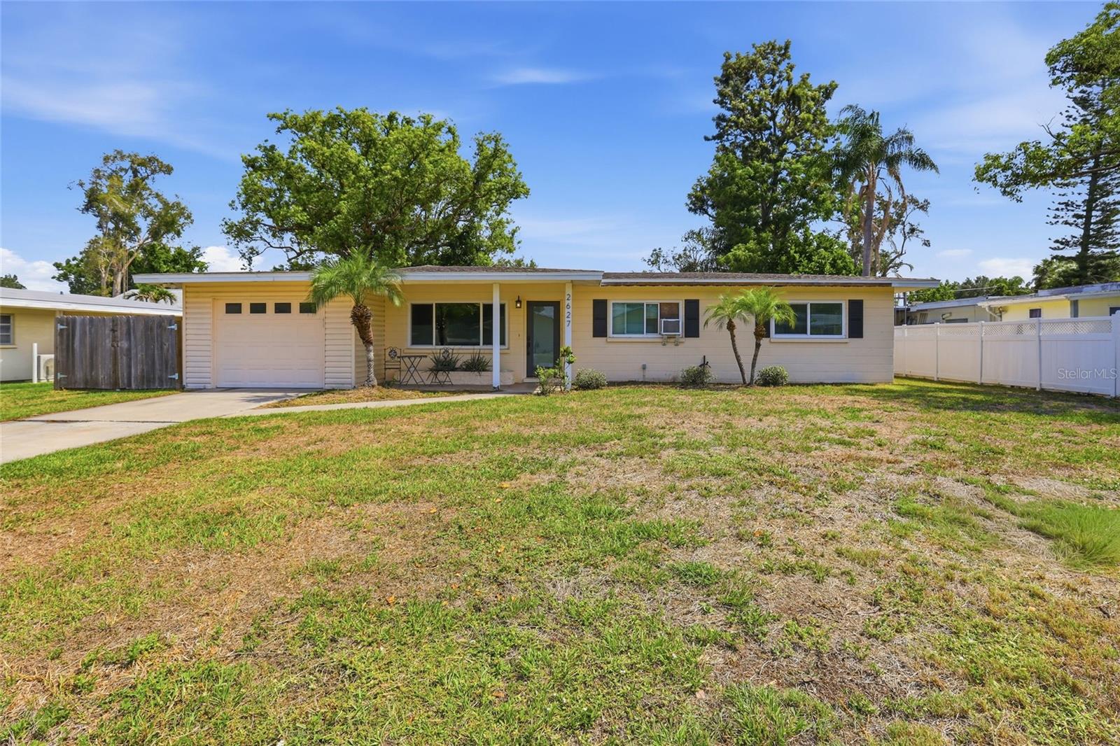 Rarely does a property offer this much flexibility, privacy, and future potential. This unique 3-bedroom, 3-bathroom home combines a traditional Florida ranch layout with a studio suite, creating endless possibilities for multi-generational living, rental income, a private guest retreat, or a home office. Add in no deed restrictions and room for all your toys, and you've found a truly rare opportunity.

The main residence features 3 bedrooms and 2 bathrooms, while the studio suite offers its own bathroom, private deck, and plumbing already stubbed for a future kitchenette. Thoughtfully designed to balance connection and privacy, the layout is ideal for extended family, guests, a home office, or additional income opportunities.

Throughout the home, you'll find an updated kitchen, a renovated primary bathroom, low-maintenance travertine and terrazzo floors, a spacious one-car garage, and an oversized laundry room with built-in storage. Major improvements have already been completed, including impact-rated Energy Star windows installed in 2021, a brand-new HVAC system, a sewer lateral replacement completed shortly before ownership, additional drain and supply line plumbing updates in 2022, underground utilities by FPL, and a new garage door opener installed in 2022.

Beyond the living spaces, the expansive backyard unlocks endless possibilities. There's ample room for a pool, playground, garden, orchard, boat and RV parking, or simply enjoying the extra space and privacy that are becoming increasingly difficult to find.

Situated on county water and sewer along a quiet single-lane road in an established neighborhood, this property also offers strong long-term upside as surrounding homes continue to be remodeled and rebuilt. Best of all, you're less than 3 miles from Siesta Key Public Beach, placing world-famous beaches and Gulf Coast sunsets just minutes from your doorstep, while everyday convenience is equally strong with The Landings just 1.5 miles away offering fitness facilities, grocery stores, shopping, and dining. Outdoor recreation is close at hand with Red Bug Slough Preserve and Phillippi Estate Park both only 2 miles away, the latter featuring a waterfront setting, playground, kayak launch, and scenic green space, while Lido Key Beach is approximately 8 miles from home. Sarasota-Bradenton International Airport is a convenient 9-mile drive, premier shopping, dining, and entertainment at University Town Center are just 12 miles away, Sarasota Memorial Hospital is approximately 3 miles away providing quick access to top-tier healthcare, and vibrant downtown Sarasota is just 4 miles away offering arts, dining, waterfront parks, and cultural attractions.

With its versatile floor plan, extensive updates, oversized lot, and exceptional location, this is a rare opportunity to enjoy the flexibility and freedom that today's buyers are seeking. Schedule your private showing today.