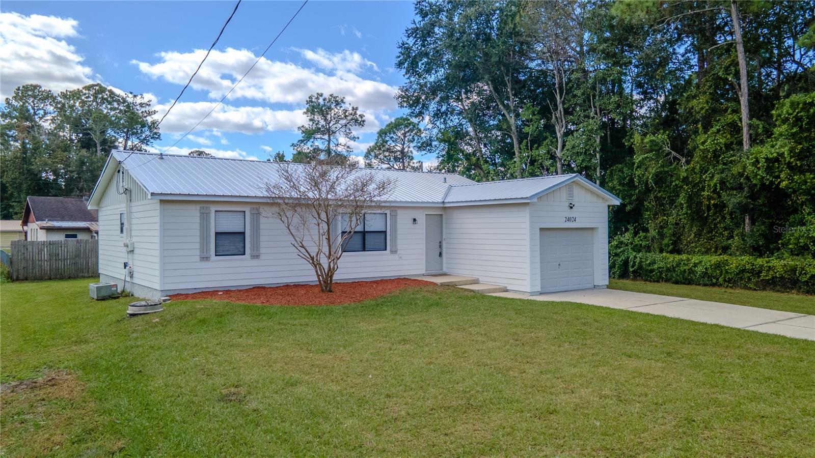 One or more photo(s) has been virtually staged. New, New, New Newly remodeled and renovated. New roof, new flooring, new paint, new kitchen appliances, new bathroom fixtures, new inline hot water heater, new siding and more, this is a must see now! Home is waiting for its new owner. No worries with a new metal roof and NuCor performance waterproof flooring. Stunning inside and out, did I mention the new James hardi board siding. This is a see to believe home!!!