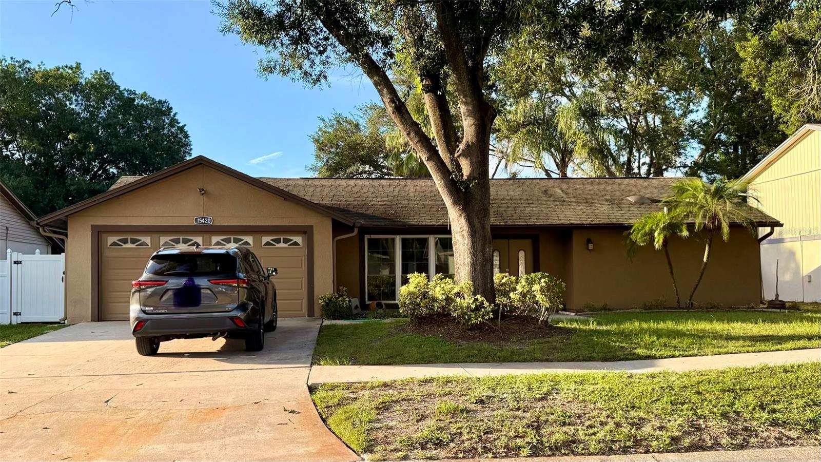 Available for immediate occupancy! Beautiful pool home ready for the summer. This spacious 4bedroom, 2-bathroom home is located in the sought-after Country Place community and offers everything you need for comfortable Florida living.The home features beautiful ceramic tile flooring throughout, generous living and entertaining spaces, and a functional layout designed for both everyday living and hosting guests. Enjoy a large private pool, oversized garage, fenced backyard, and mature landscaping that create the perfect setting for relaxation and outdoor enjoyment. Conveniently located in one of the Tampa Bay area's most desirable neighborhoods, this home is zoned for highly rated schools and offers easy access to major destinations. Residents enjoy two neighborhood parks, proximity to the Veterans Expressway, TPA, a short drive to area beaches, and convenient access to downtown Tampa, shopping, dining, and entertainment. Included in the monthly rent:Lawn maintenance, Pool maintenance and Trash service. Make your appointment today!