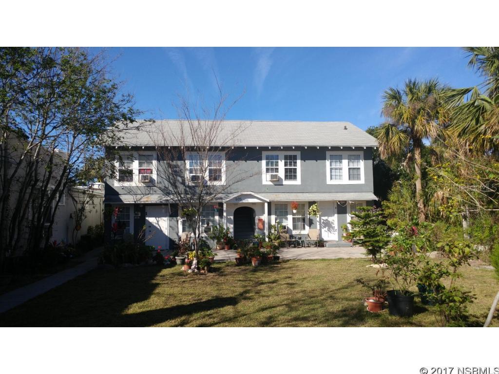 This profitable, attractive and very well maintained four-plex has an excellent rental history and is located in a desirable beachside location just 2 blocks from Ocean Walk and the beach. Roof is 10 years old; windows and exterior stucco 8 years old.