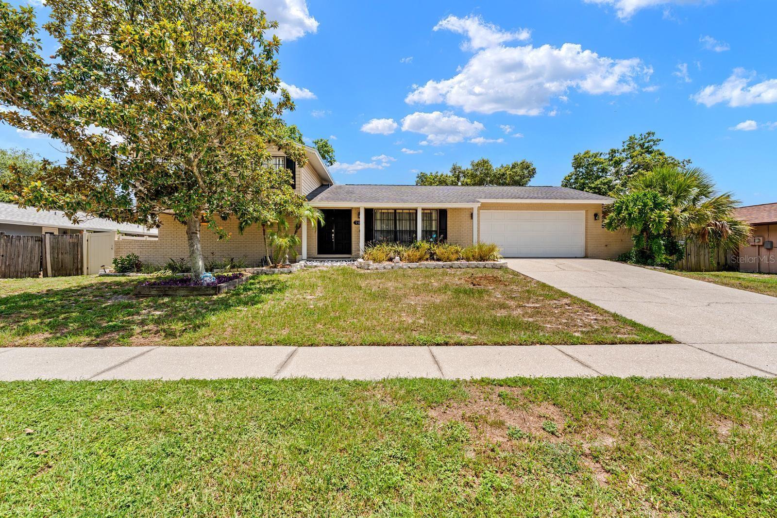 *Optional HOA* Sparkling Pool, Big Backyard, Sought after school district!  Pre-inspected with a clean 4 point for buyers confidence! This well maintained 4-bedroom, 3-bath pool home is just 5 houses away from Bloomingdale West park with a playground, tennis courts, basketball courts, and volleyball courts — and centrally located for an easy commute. Inside, the kitchen features newly installed quartz countertops. Three bedrooms are on the second level, including a primary suite with a fully updated bath: new quartz counters, shower, and vanity. The fourth bedroom is a private split suite downstairs  with its own full bath, ideal as a home office or in-law quarters. The backyard delivers: a sparkling pool, generous seating areas for entertaining, and room left over for a playset or garden, all enclosed by a new vinyl fence (2026). Major systems are current: roof 2020, HVAC 2022, water heater 2017, pool pump motor 2025, whole-house filtration system in place. This home represents a rare combination of location, space, and move-in-ready condition. Schedule your viewing today!