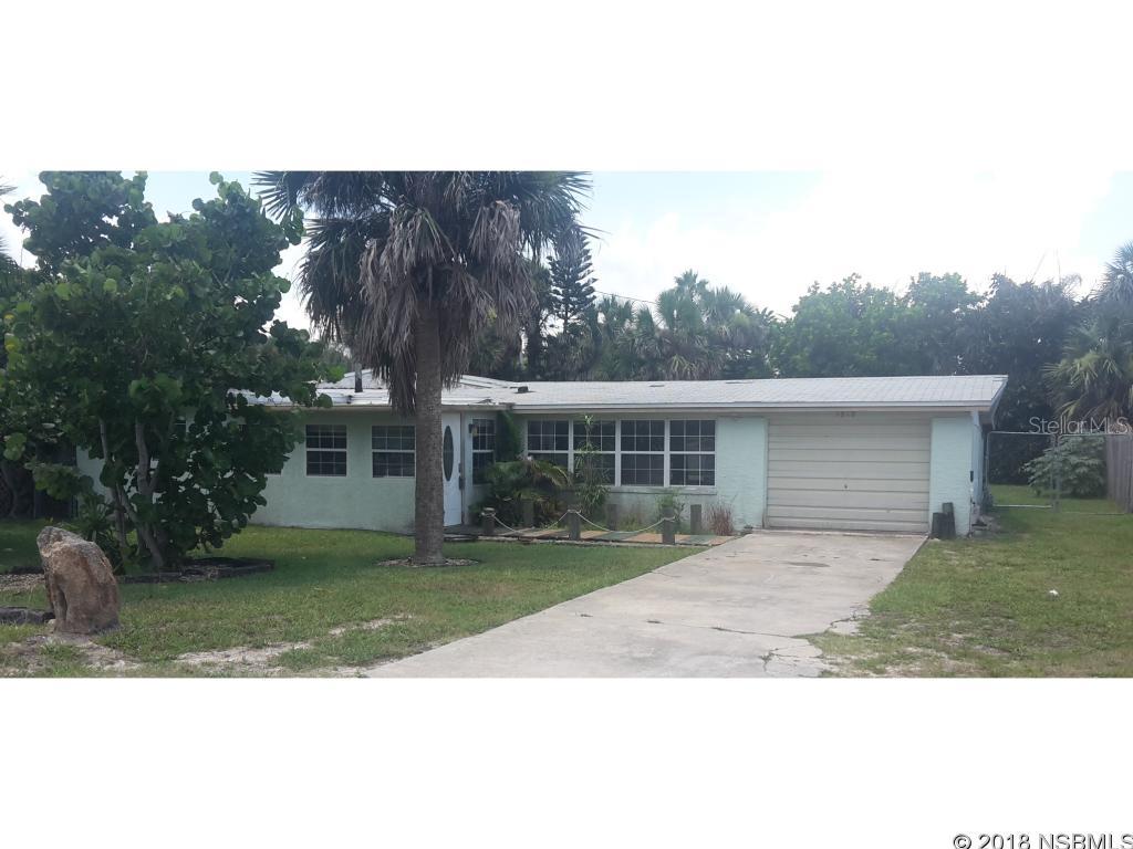 REDUCED AGAIN AND YET AGAIN!!!!Across the street from the ocean with city easement to the ocean directly in front of house. This CB home has an in ground pool and a guest house. 4 year old roof. AC Inside and outside units replaced in 2015. House was added on and renovated in 1975 and in ground 16x34 pool was added in 1989. 3rd bedroom and 1/2 bath are in guest house cabana beside the pool. Extra large master bedroom with walk in closet for the length of the room.  Glassed entry porch. Recently remodeled kitchen. Home needs a little TLC. Extra room has been used for 4th bedroom. Beacon St is paved in front of house. Front windows are thermal. Gas is inside house but not used in kitchen. Guest house is frame.Den/office is extension of living room. Paneling that is in most of the house is real wood 1/4 inch birch. Cathedral ceilings in part of the house. ;Water: City