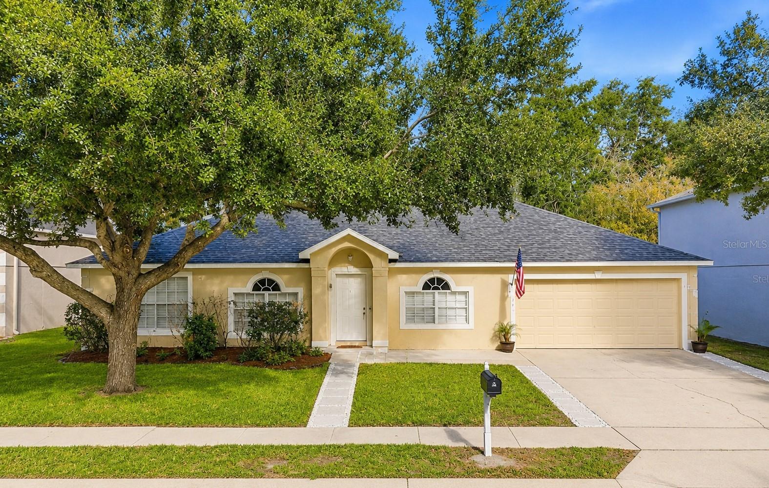 Meticulously maintained 4-bedroom, 2-bath home in move-in ready condition! This popular Austin Model by Maronda Homes offers an ideal layout for both everyday living and entertaining, featuring a desirable split-bedroom floor plan with the primary suite privately located off the great room.
The spacious kitchen is the heart of the home, complete with a center island with additional sink, abundant counter space, and ample cabinetry—perfect for gatherings and meal prep. The primary suite includes dual walk-in closets and a well-appointed bath with private water closet, separate shower and tub, and convenient access to the outdoors.
Enjoy generously sized rooms throughout and relax on the large screened-in lanai overlooking a beautifully landscaped backyard—ideal for entertaining family and friends. A nearby tot lot adds extra appeal for households of all sizes.
Located in sought-after Oviedo, known for its top-rated schools, shopping, and dining. Seller is willing to consider all offers, including reasonable concessions toward buyer’s closing costs and seller is offering an AHS home warranty up to $800. Schedule your private tour today!