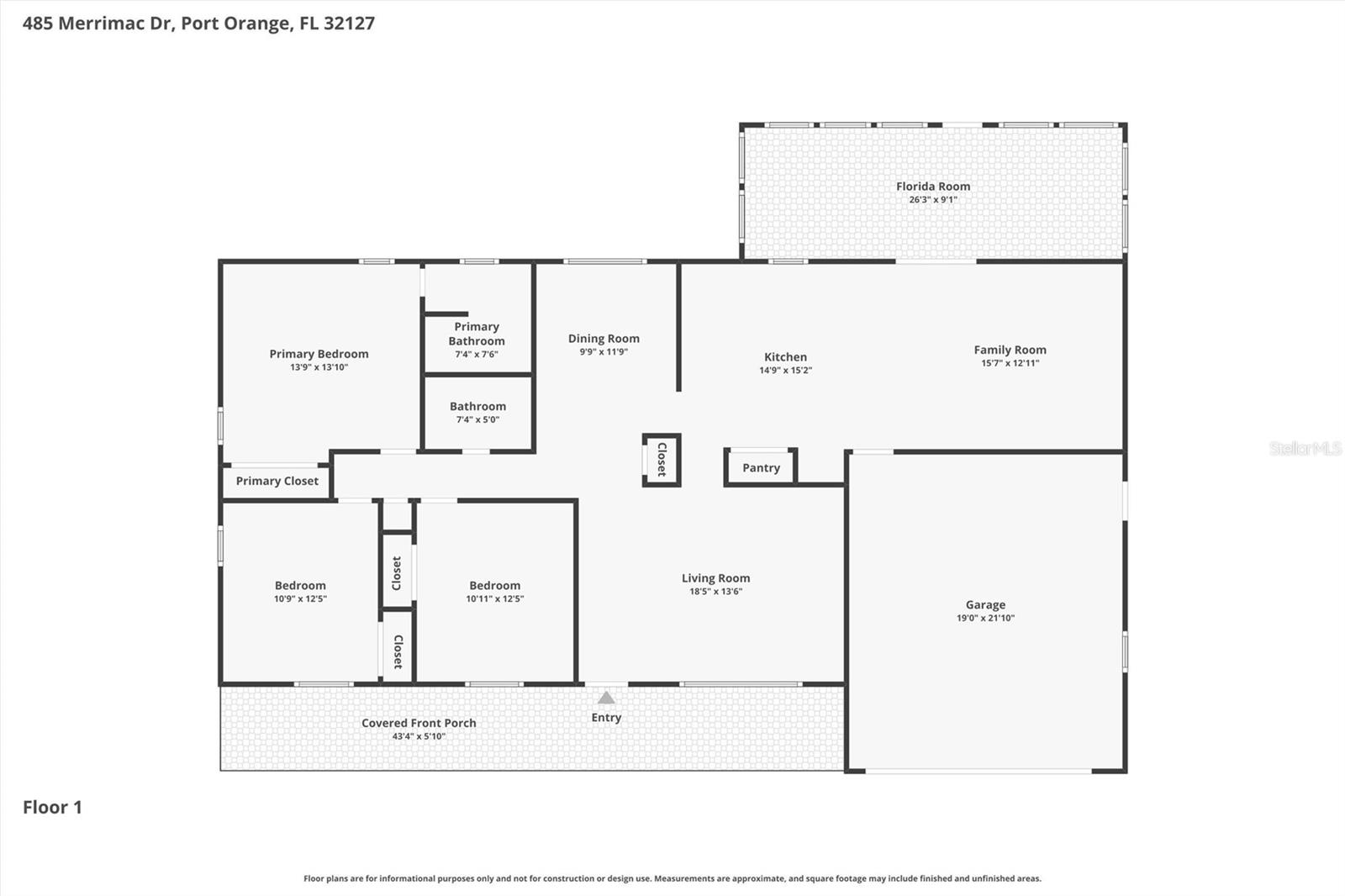 WOODS PORT ORANGE UNIT 01 - Residential
