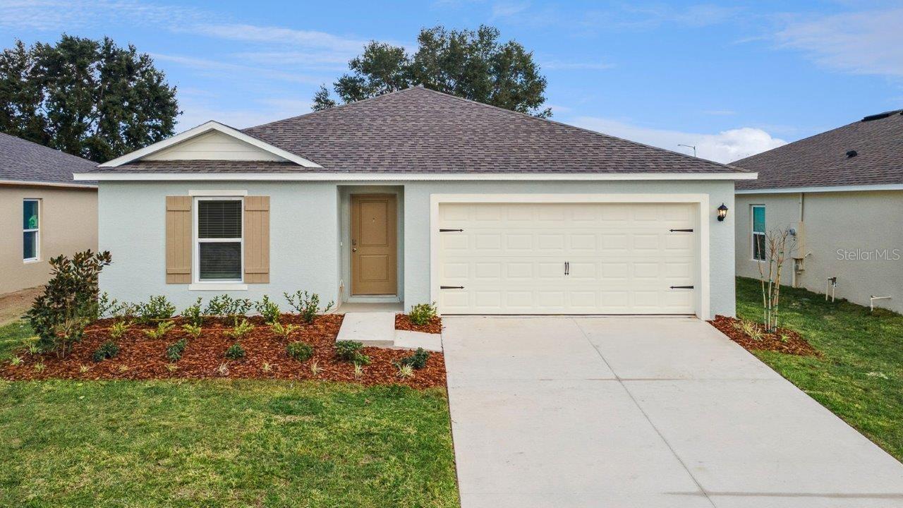 Under Construction. Welcome to the Dundee, one of our one-story floorplans available in the beautiful community of Hamilton Bluff in Haines City, Florida. Choose between three thoughtfully designed exterior styles.

This spacious 5-bedroom, 2-bathroom home offers 1,708 square feet of modern, comfortable living. Step inside to an inviting open-concept layout where the kitchen, living, and dining areas flow seamlessly together perfect for both everyday living and entertaining guests.

The gourmet kitchen is the heart of the home, featuring sleek stainless-steel appliances, quartz countertops, and contemporary cabinetry that combine style with functionality. Overlooking the dining and living room, the kitchen ensures you’re always connected to the action.

Luxury finishes are found throughout, with luxury vinyl plank flooring in the main living areas, primary suite, bathrooms, laundry room, and foyer. Bedrooms 2–5 include soft carpet and roomy closets, offering comfort and flexibility to use as bedrooms, office space, or creative bonus rooms.

The private primary suite is designed for relaxation, with a walk-in closet and an en-suite bathroom that includes a toilet and shower for added privacy.

This move-in ready home in Haines City, Florida offers the perfect balance of style, comfort, and convenience.

*Photos are of similar model but not that of the exact house. Pictures, photographs, colors, features, and sizes are for illustration purposes only and will vary from the homes as built. Home and community information including pricing, included features, terms, availability, and amenities are subject to change and prior sale at any time without notice or obligation. Please note that no representations or warranties are made regarding school districts or school assignments; you should conduct your own investigation regarding current and future schools and school boundaries.*