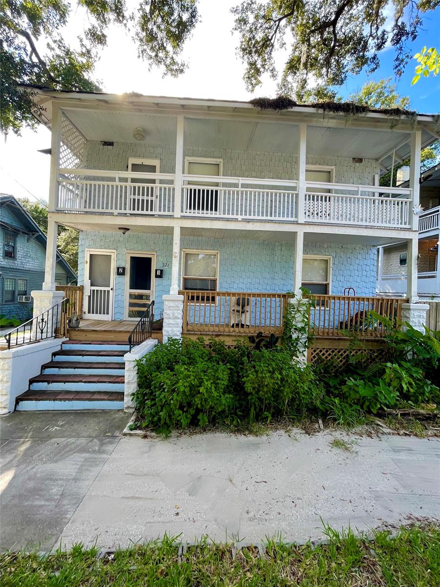 Charming 2 Unit 2 story home close to intra-coastal.  2 parking spots plus guest parking on the side of the house.  Charming hardwood floors, new front porch/deck.  

Wonderful income producing property priced below value so buyer can do necessary repairs needed (roof and any misc).

Property sold as-is.  All information intended to be accurate but not guaranteed.