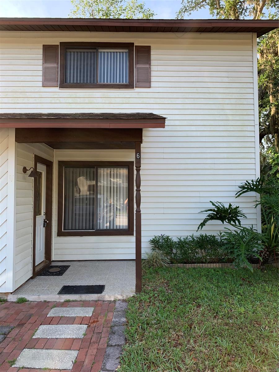Great investment opportunity or starter home! This spacious 2 bedroom 2 bath townhome features a spacious floor plan with the main living area and kitchen on the bottom floor and the bedrooms and a full bath upstairs. There is a fenced patio that makes a great space to enjoy the beautiful Florida weather year round. The home is currently tenant occupied until April 2022 at a rate of $1025 per month. ;Water: City